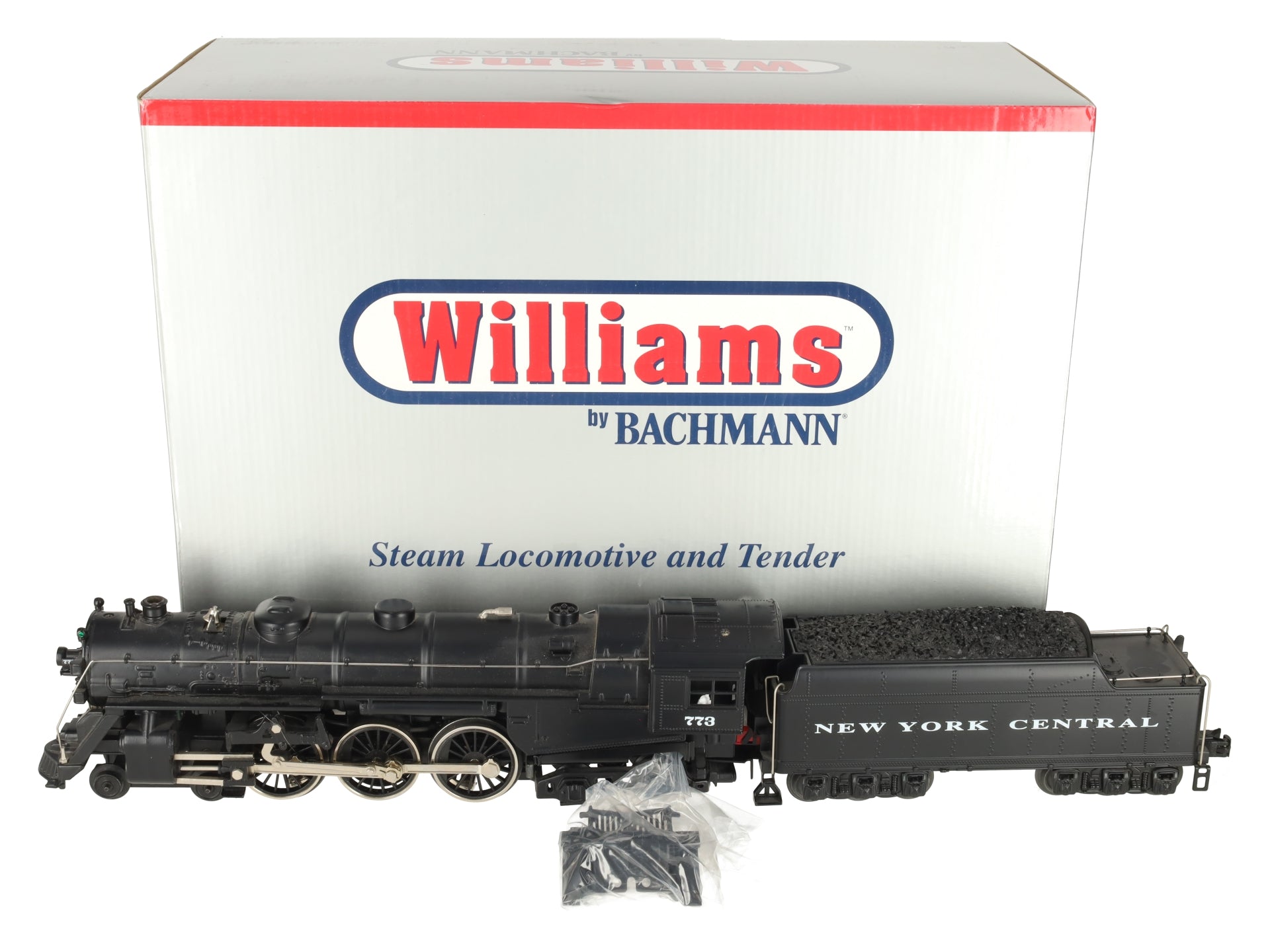Williams 40298 O Gauge NYC 4-6-4 773 Semi-Scale Hudson Steam Locomotive #773 EX/Box