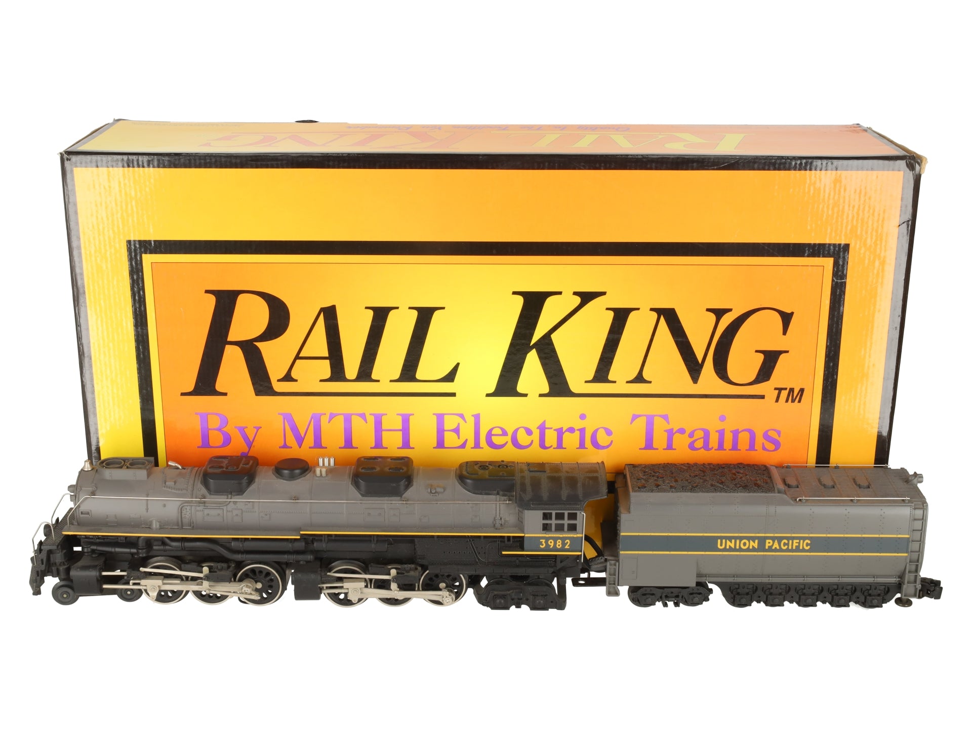 MTH 30-1107 O UP 4-6-6-4 Challenger Steam Locomotive & Tender #3982 w/PS1 EX/Box