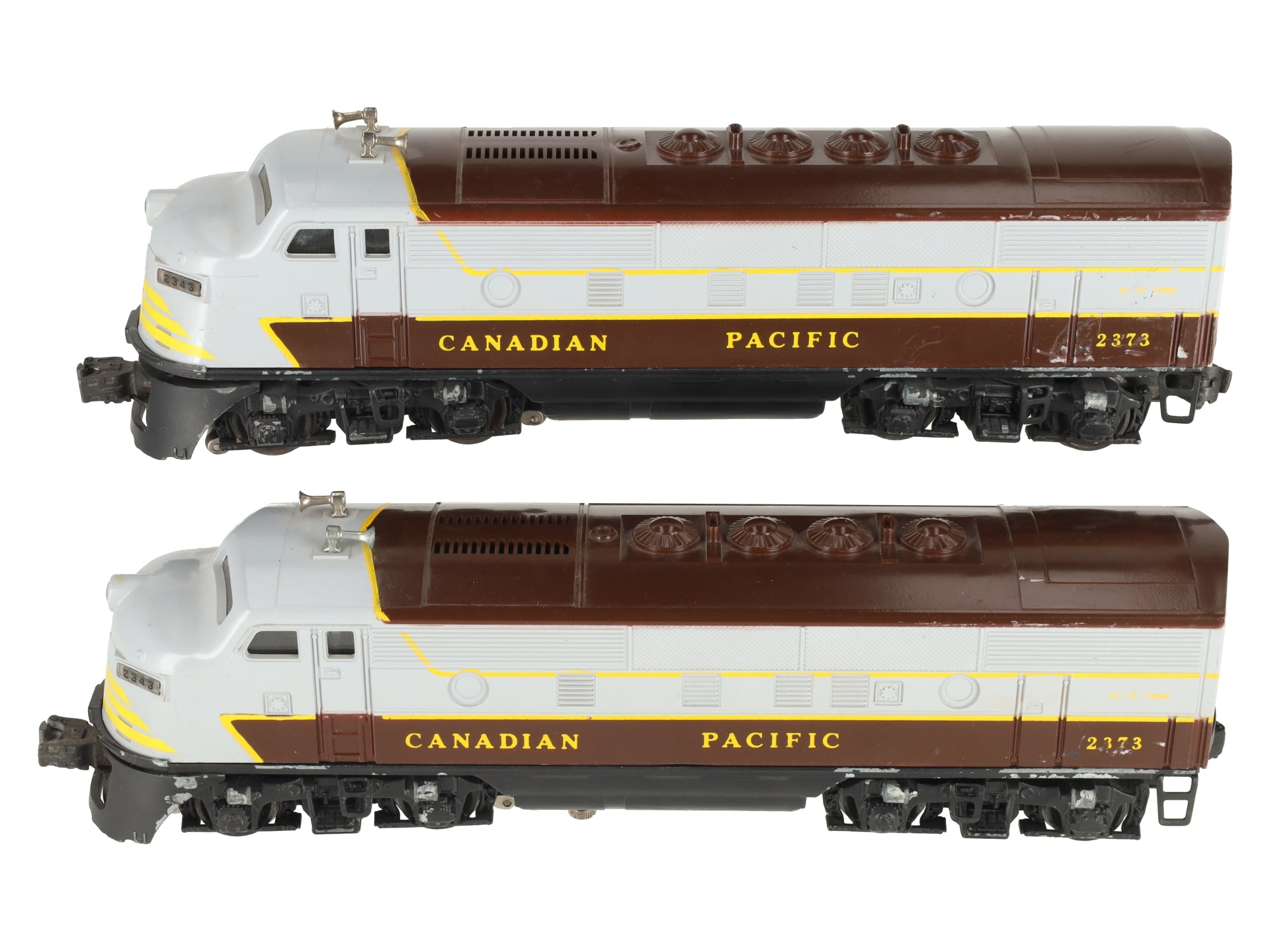 Lionel 2373 Vintage O Canadian Pacific F3 AA Diesel Locomotive Set