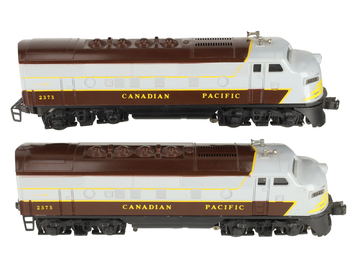 Lionel 2373 Vintage O Canadian Pacific F3 AA Diesel Locomotive Set
