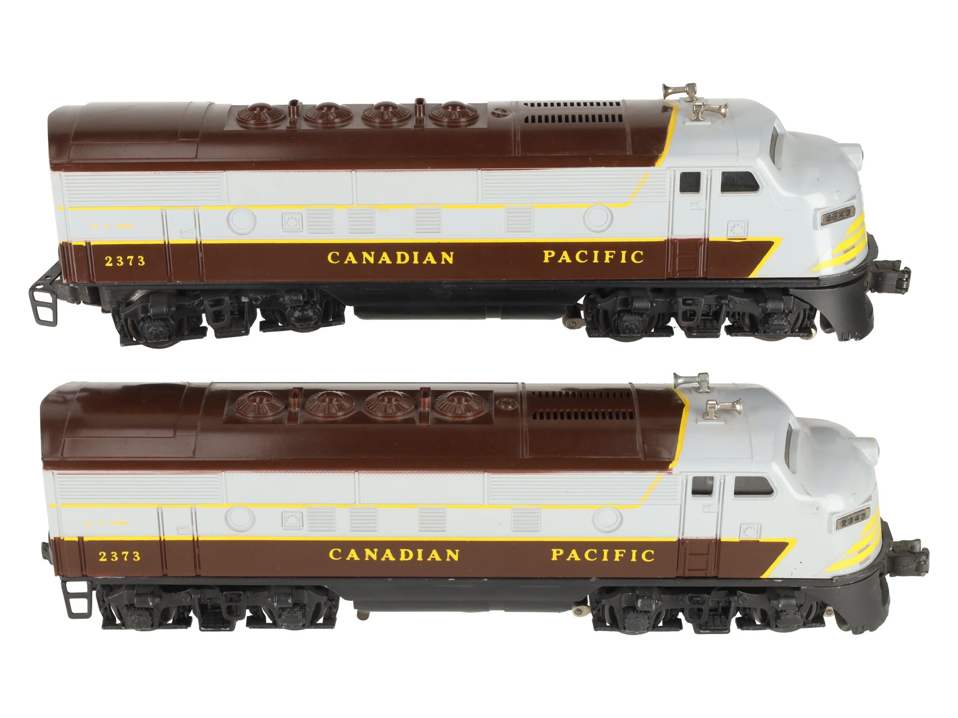 Lionel 2373 Vintage O Canadian Pacific F3 AA Diesel Locomotive Set