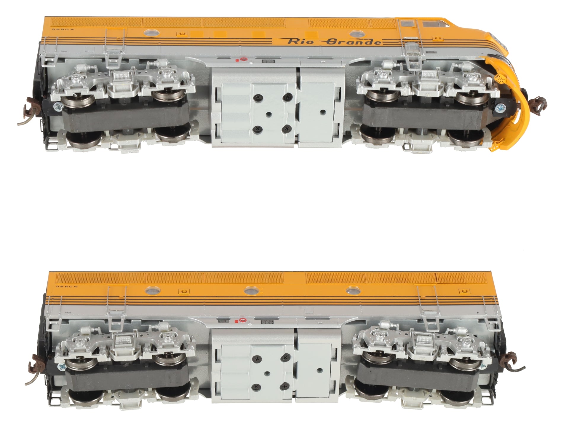 Athearn G2521 HO Scale Denver & Rio Grande Western EMD F3 AB Diesel Set LN/Box