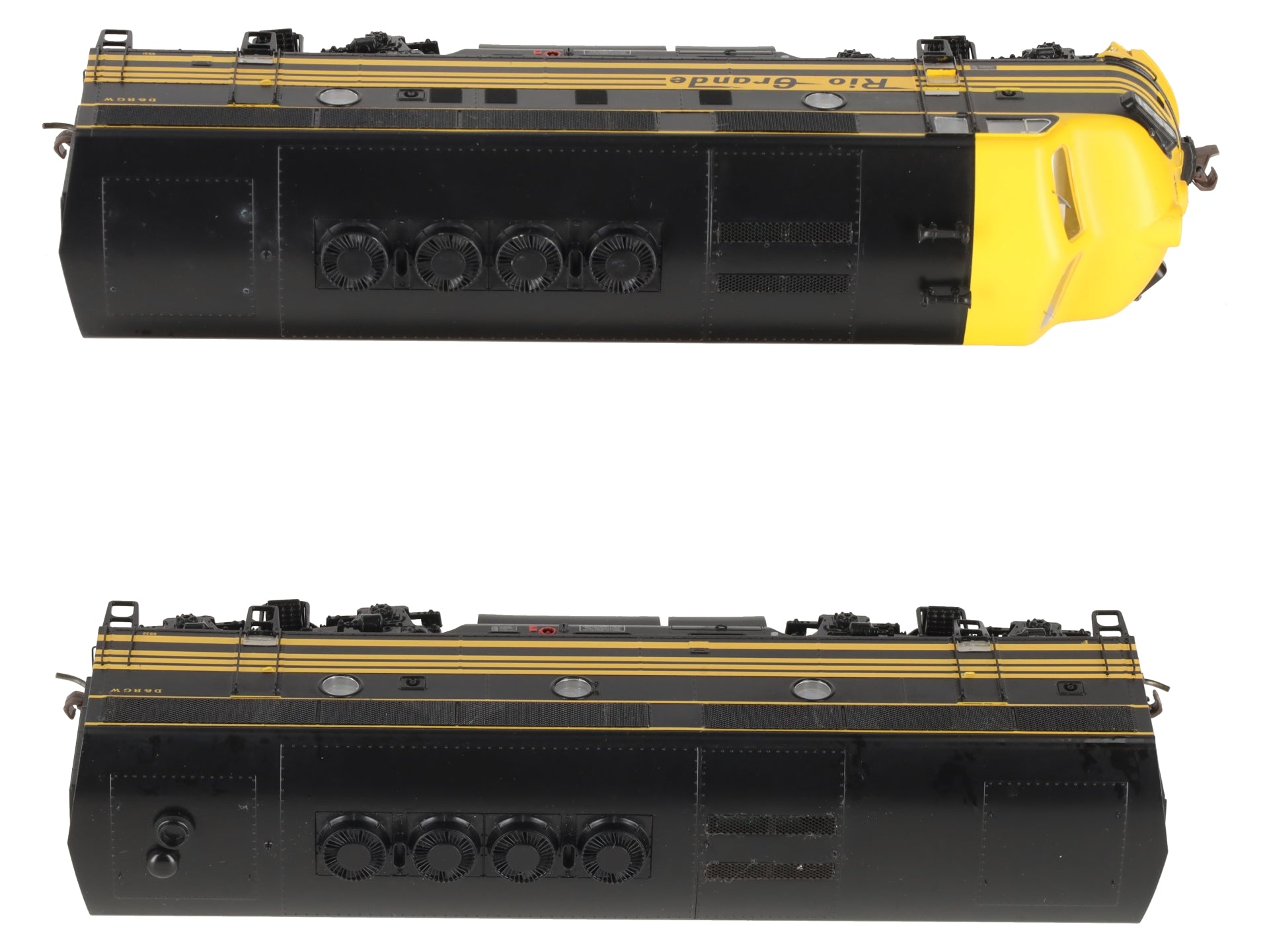 Athearn G2533 HO Scale Denver & Rio Grande Western EMD F3 AB Diesel Set EX/Box