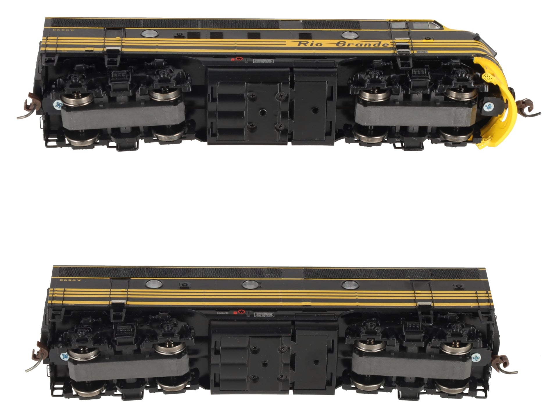 Athearn G2533 HO Scale Denver & Rio Grande Western EMD F3 AB Diesel Set EX/Box