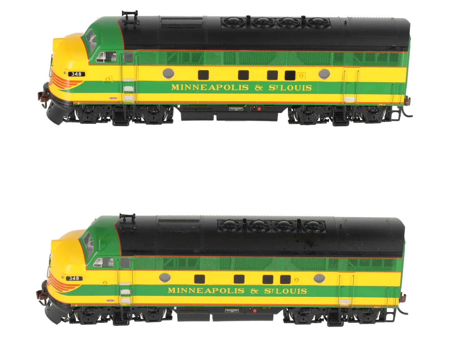 Athearn G22031 HO MSTL F-3A Freight Set #348-A/#348-C LN/Box