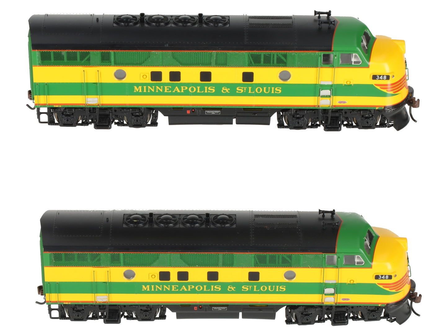 Athearn G22031 HO MSTL F-3A Freight Set #348-A/#348-C LN/Box