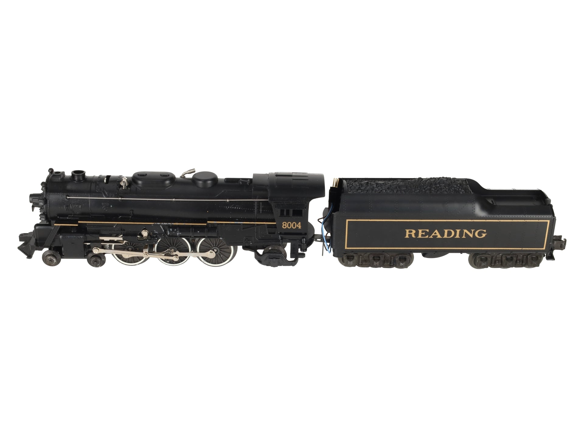 Lionel 6-18004 O Reading 4-6-2 Steam Locomotive & Tender #8004 EX/Box