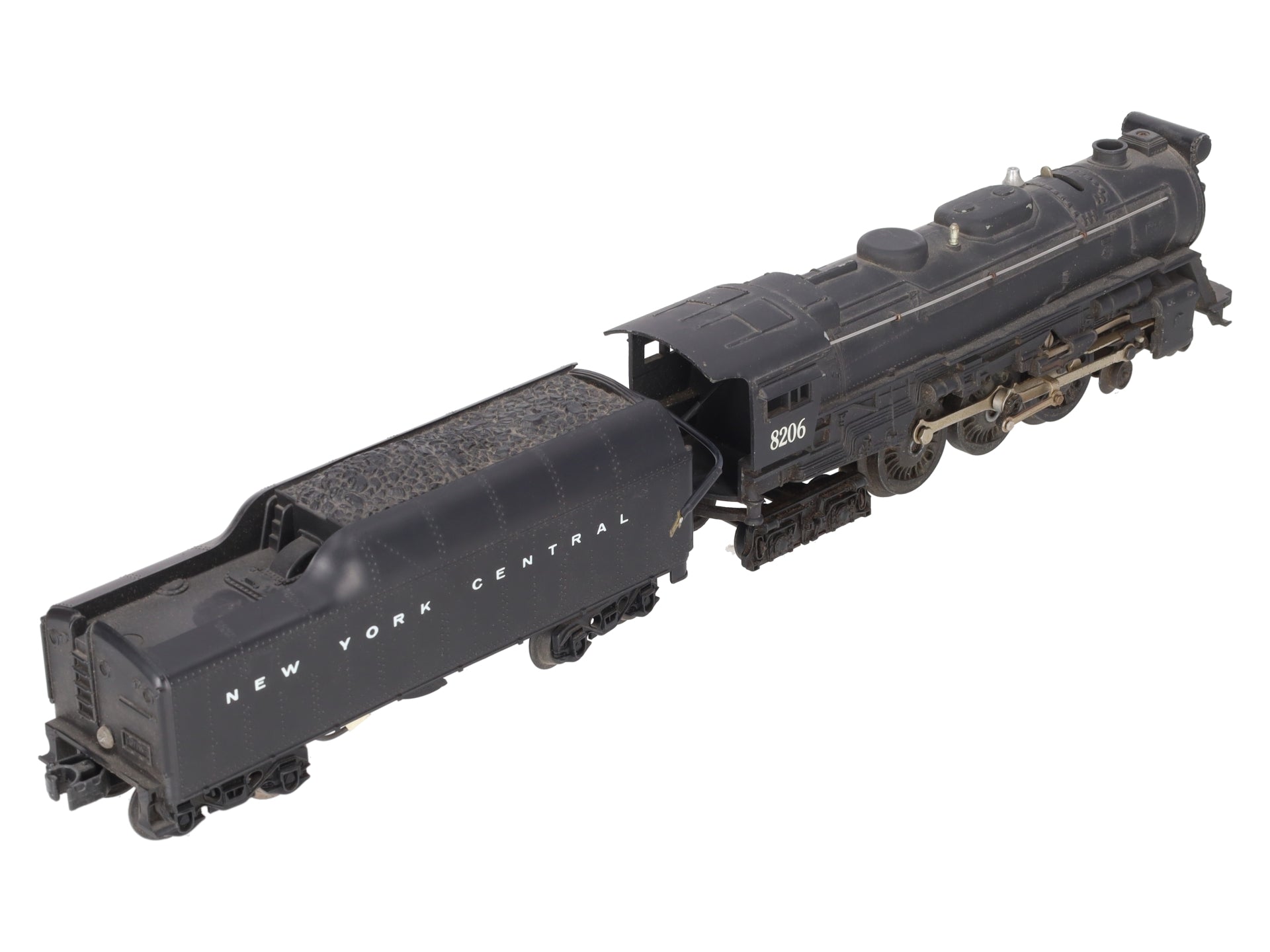 Lionel 6-8206 O Gauge New York Central 4-6-4 Steam Locomotive & Tender VG