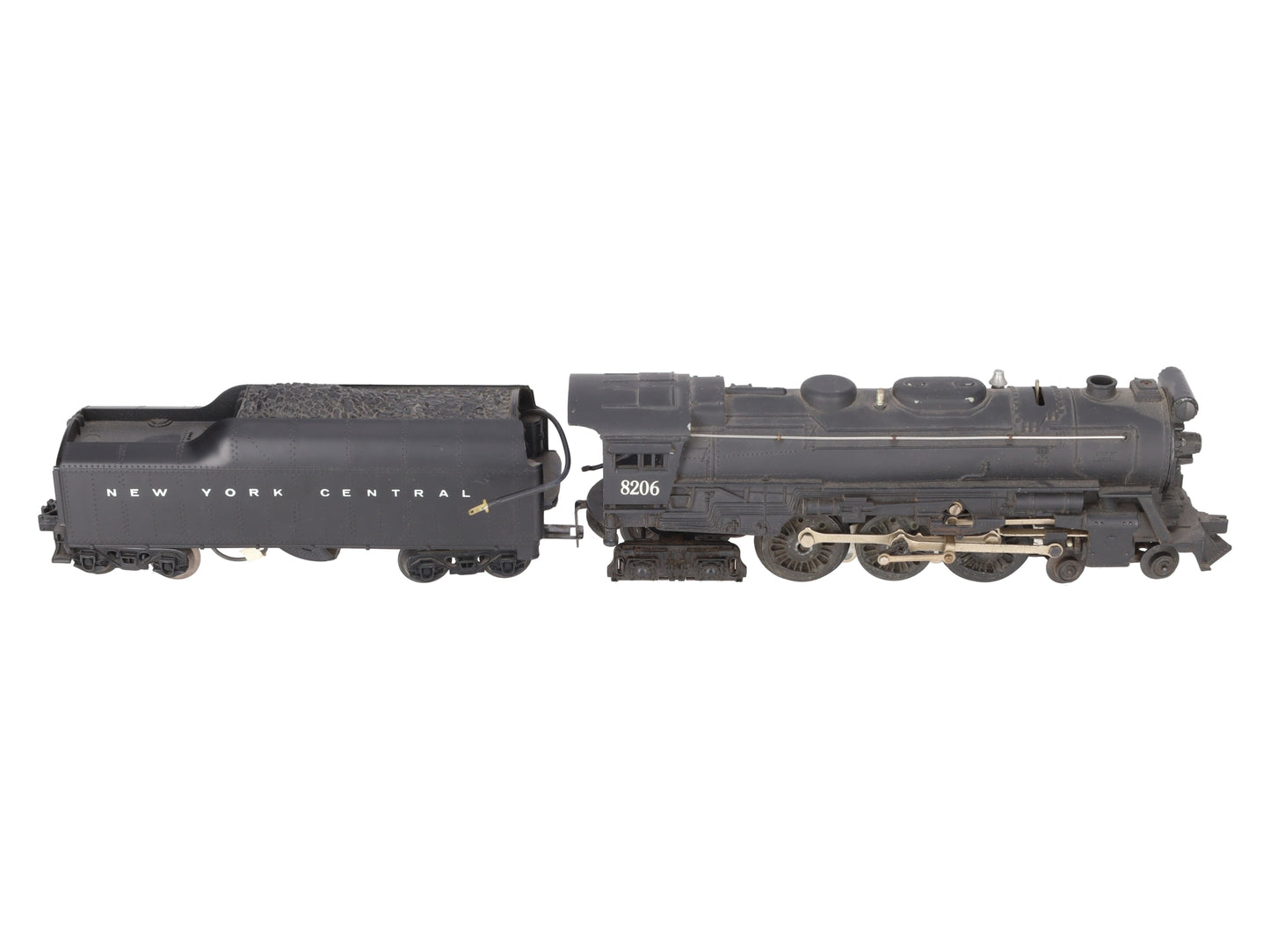 Lionel 6-8206 O Gauge New York Central 4-6-4 Steam Locomotive & Tender VG