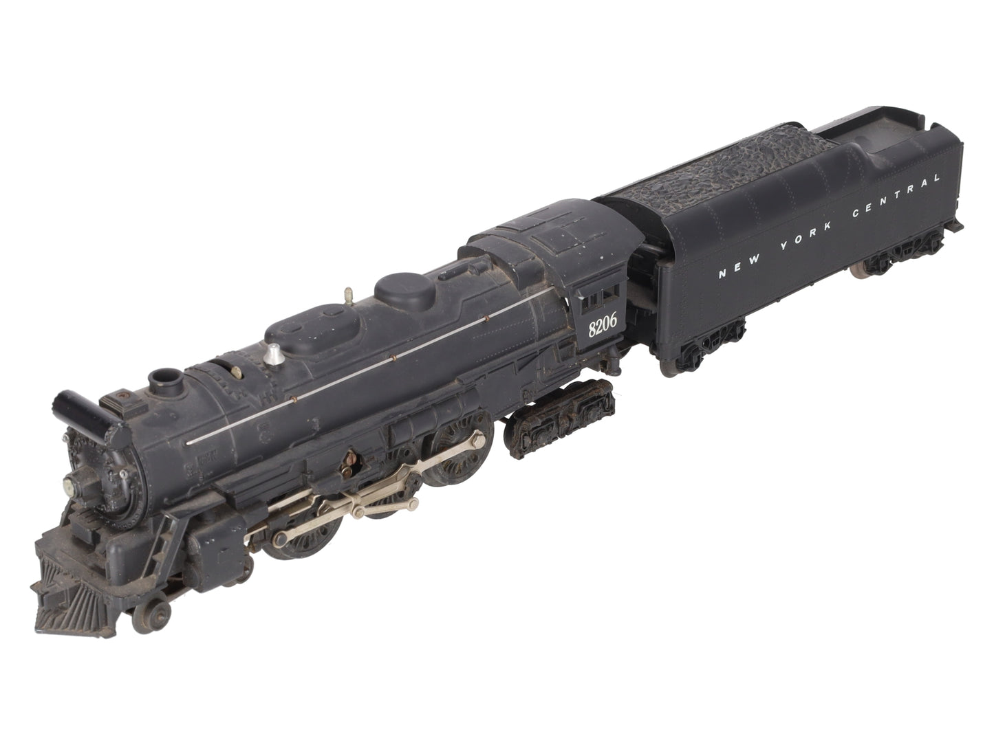 Lionel 6-8206 O Gauge New York Central 4-6-4 Steam Locomotive & Tender VG