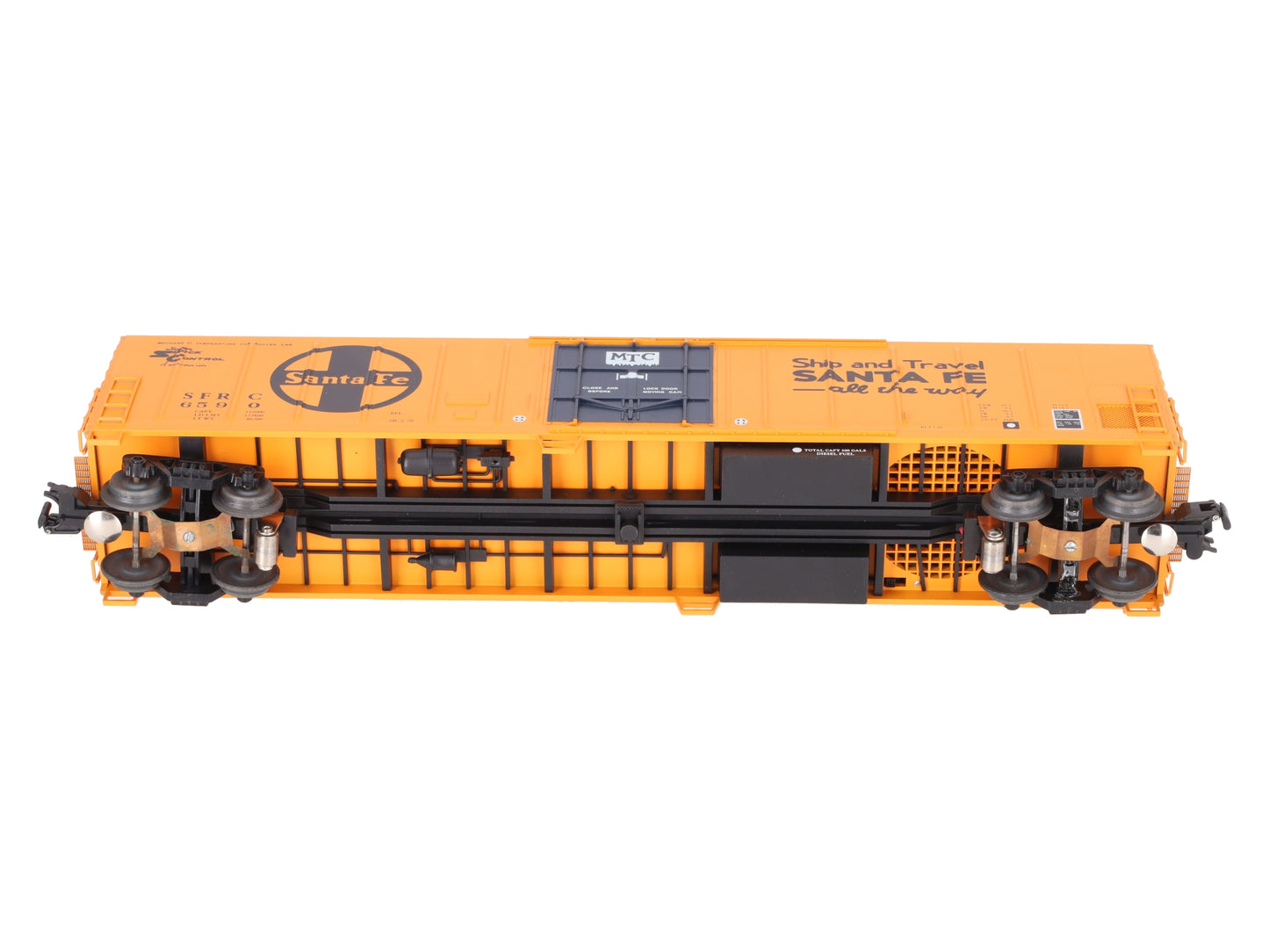 Weaver U12002LLP O Gauge Santa Fe 57' Mechanical Reefer #6590 w/ Sound EX/Box