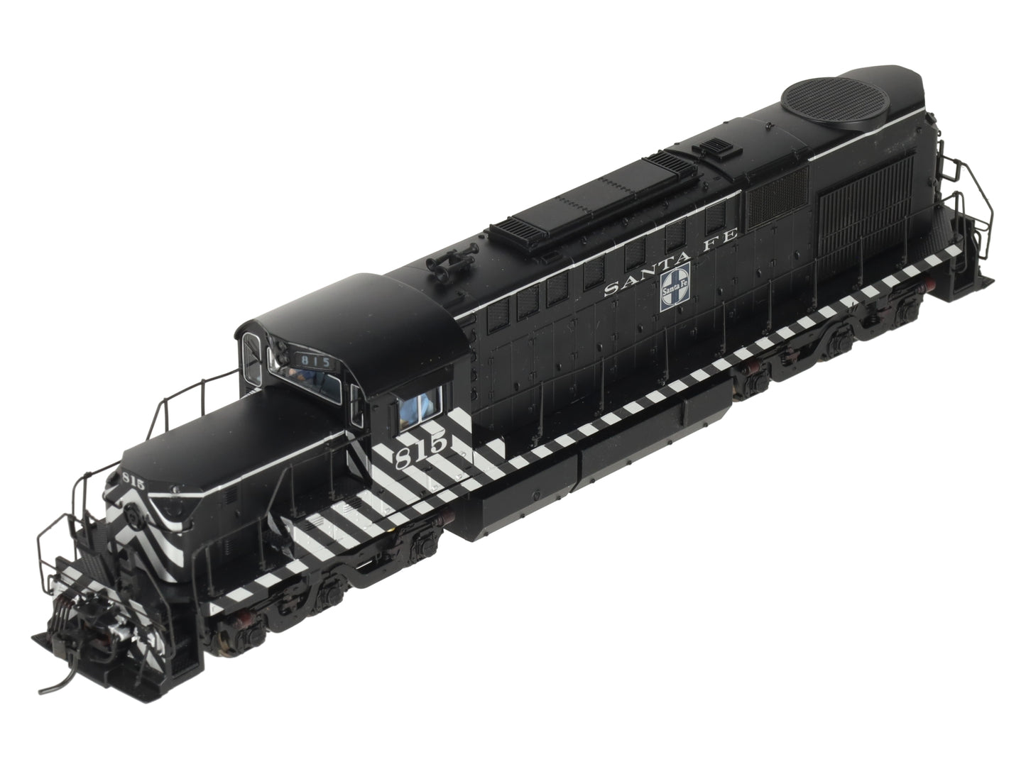 Broadway Limited 5093 HO Santa Fe Alco RSD15 Low Hood Blue Line™ #815 LN/Box