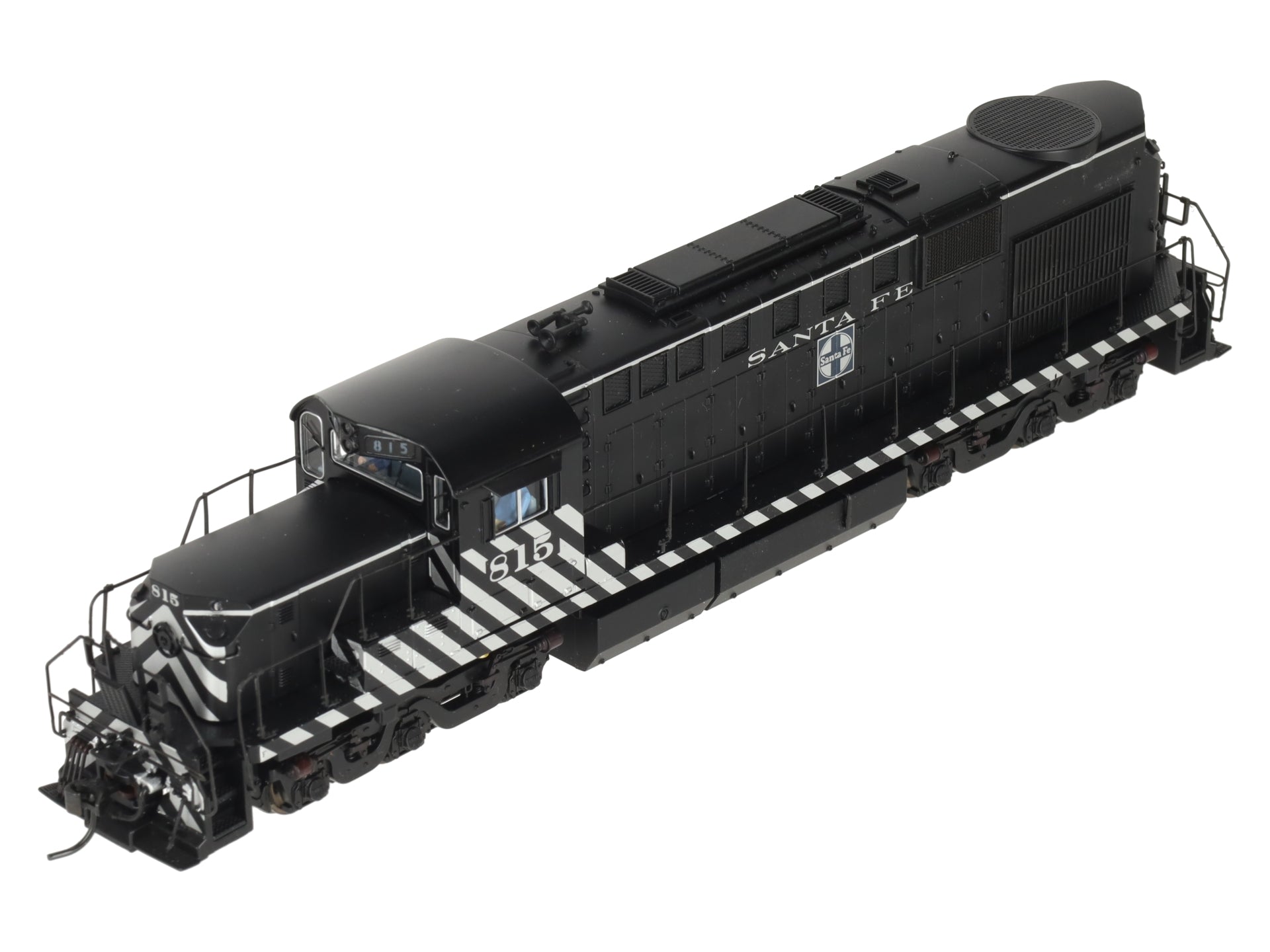 Broadway Limited 5093 HO Santa Fe Alco RSD15 Low Hood Blue Line™ #815 LN/Box