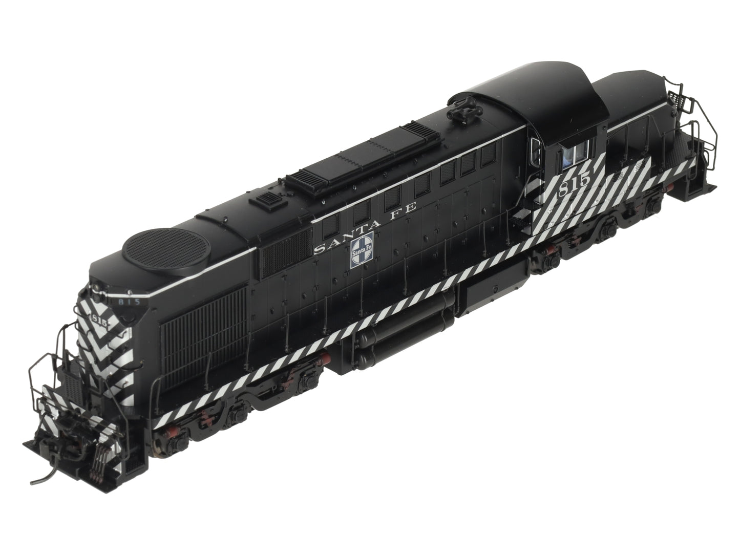 Broadway Limited 5093 HO Santa Fe Alco RSD15 Low Hood Blue Line™ #815 LN/Box