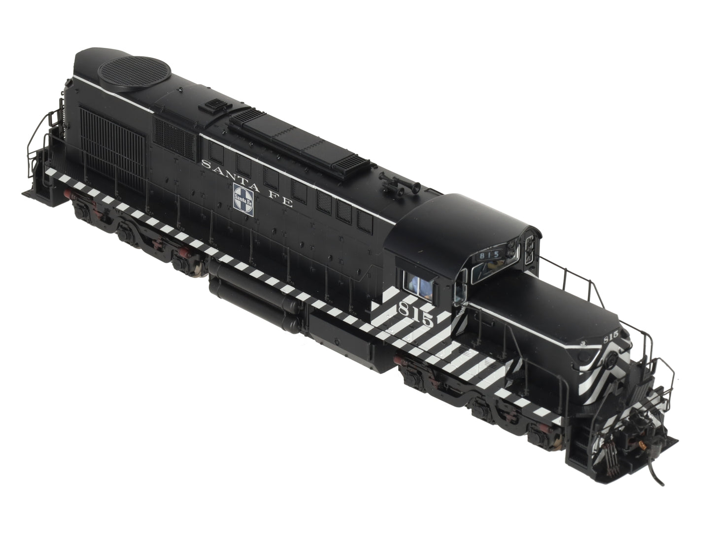 Broadway Limited 5093 HO Santa Fe Alco RSD15 Low Hood Blue Line™ #815 LN/Box