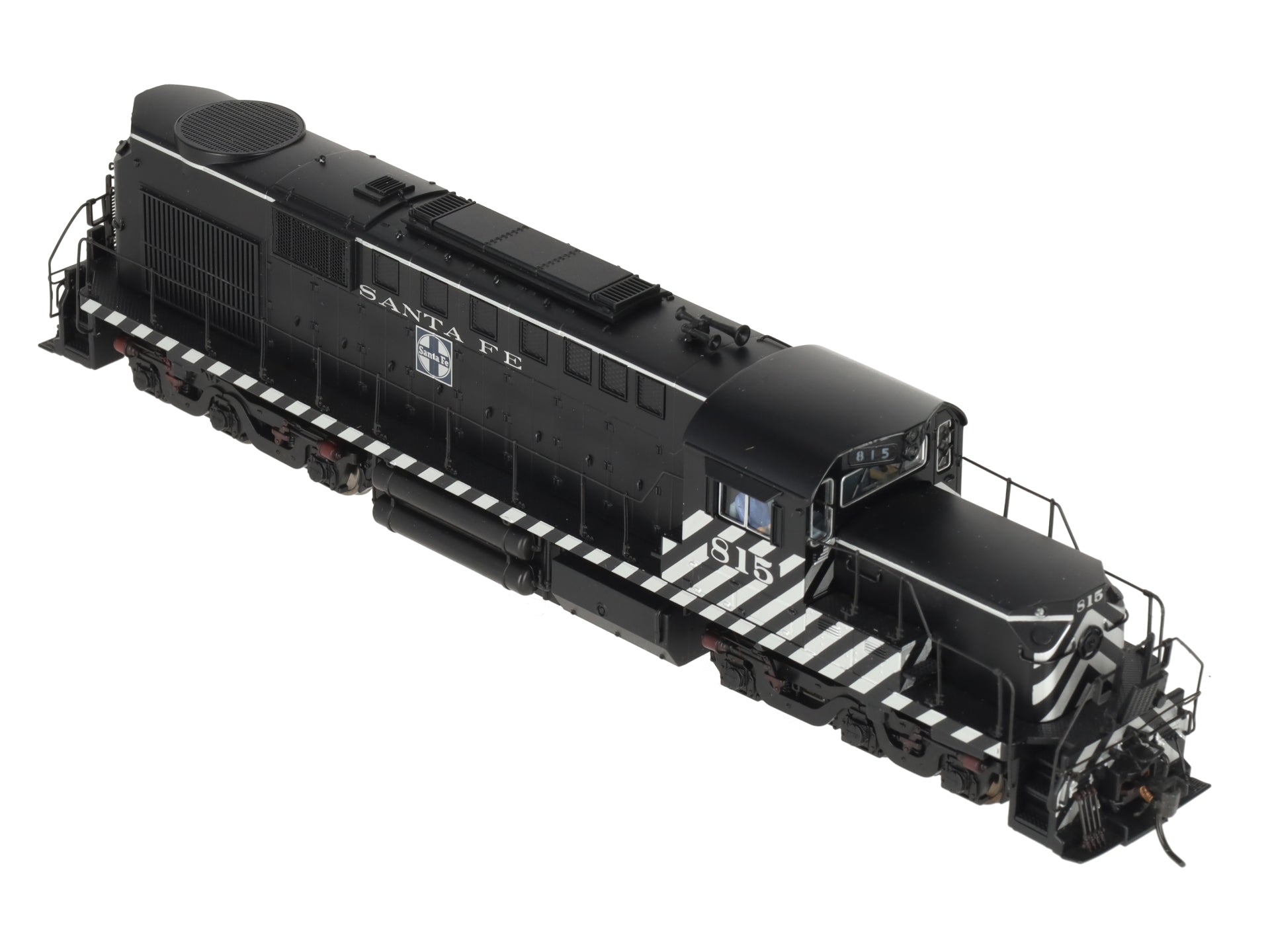 Broadway Limited 5093 HO Santa Fe Alco RSD15 Low Hood Blue Line™ #815 LN/Box