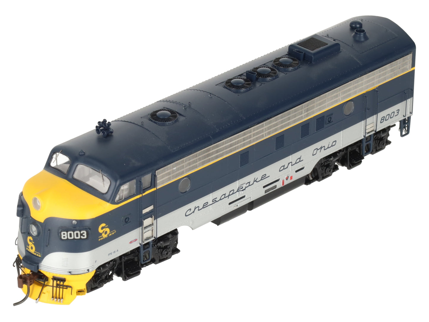 Athearn 22613 HO Chesapeake & Ohio FP7A Diesel Locomotive w/DCC & Sound #8003  EX/Box