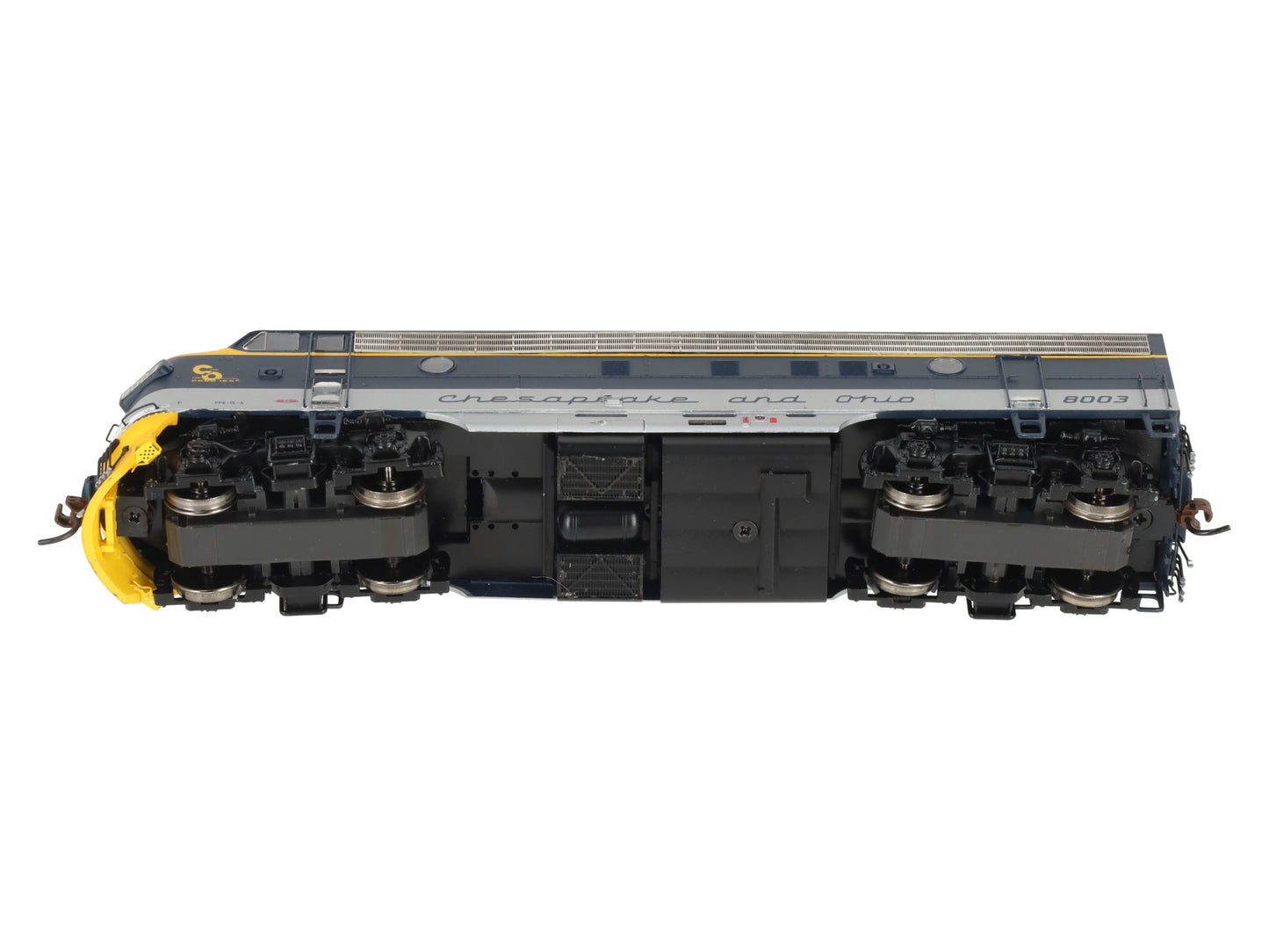 Athearn 22613 HO Chesapeake & Ohio FP7A Diesel Locomotive w/DCC & Sound #8003  EX/Box