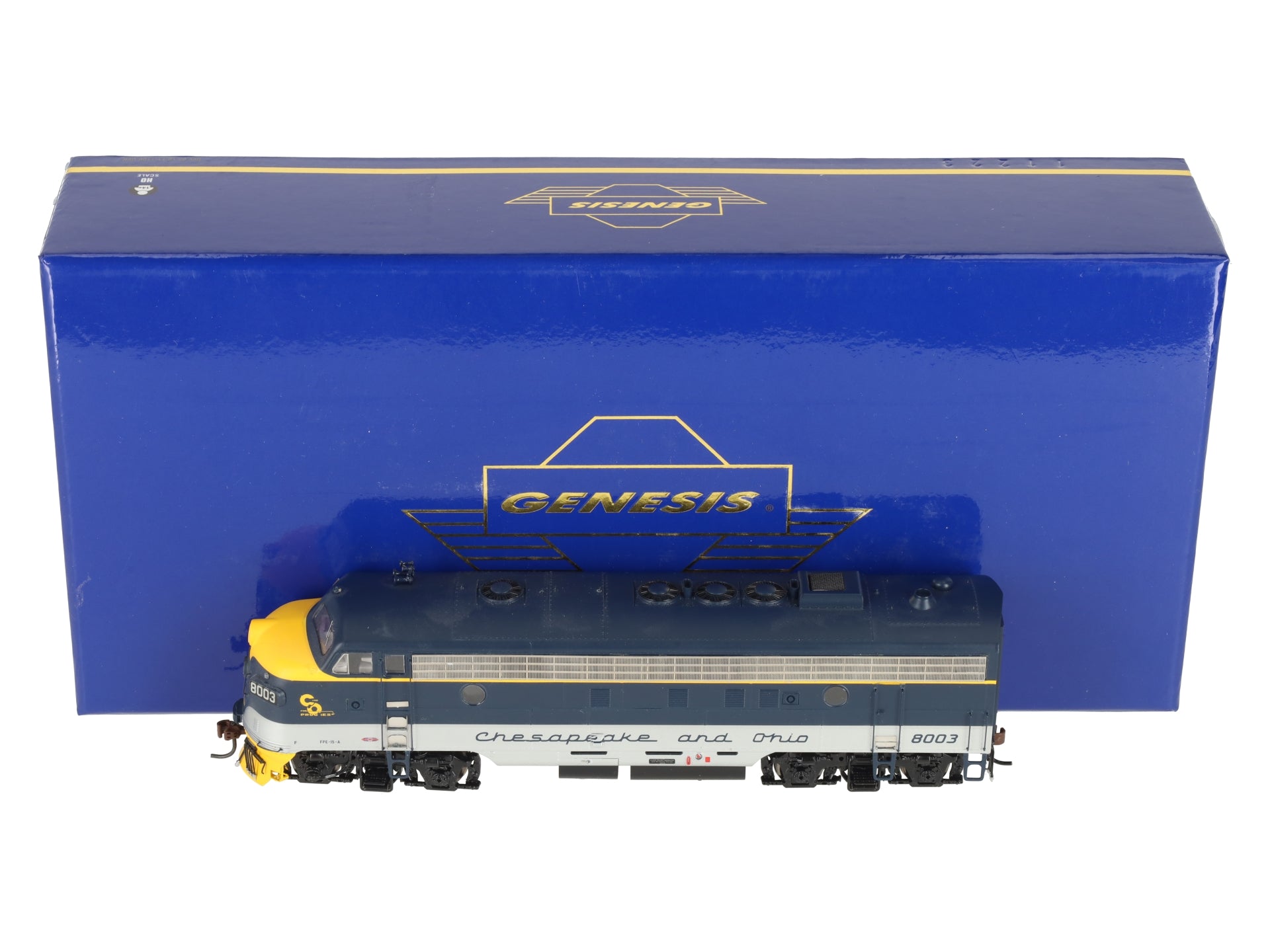 Athearn 22613 HO Chesapeake & Ohio FP7A Diesel Locomotive w/DCC & Sound #8003  EX/Box