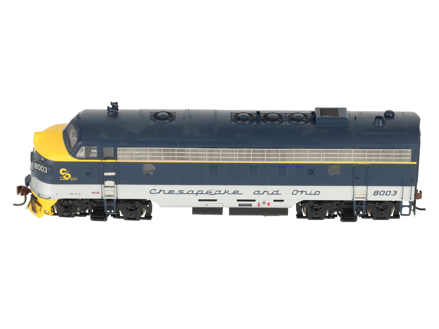 Athearn 22613 HO Chesapeake & Ohio FP7A Diesel Locomotive w/DCC & Sound #8003  EX/Box