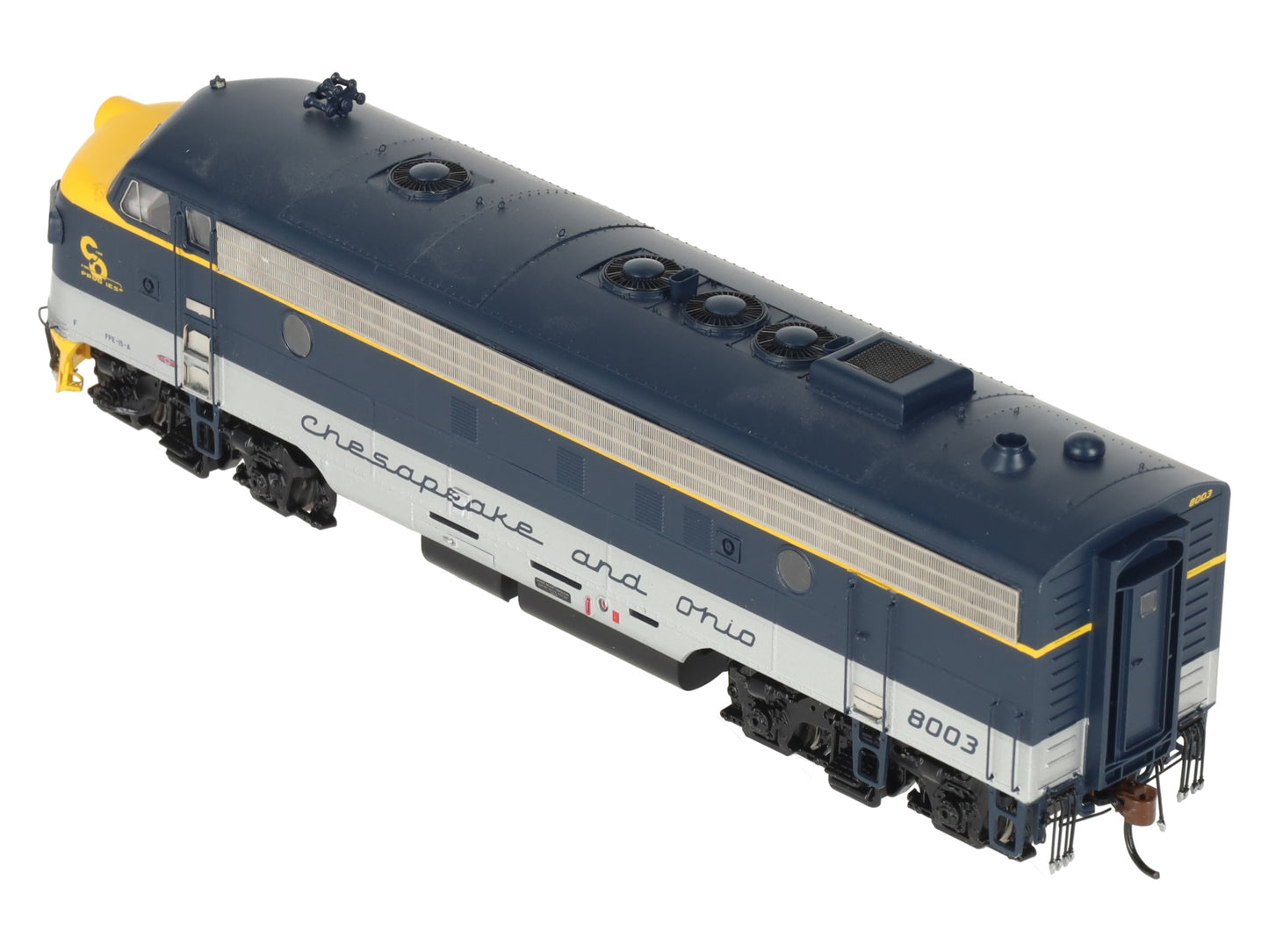 Athearn 22613 HO Chesapeake & Ohio FP7A Diesel Locomotive w/DCC & Sound #8003  EX/Box