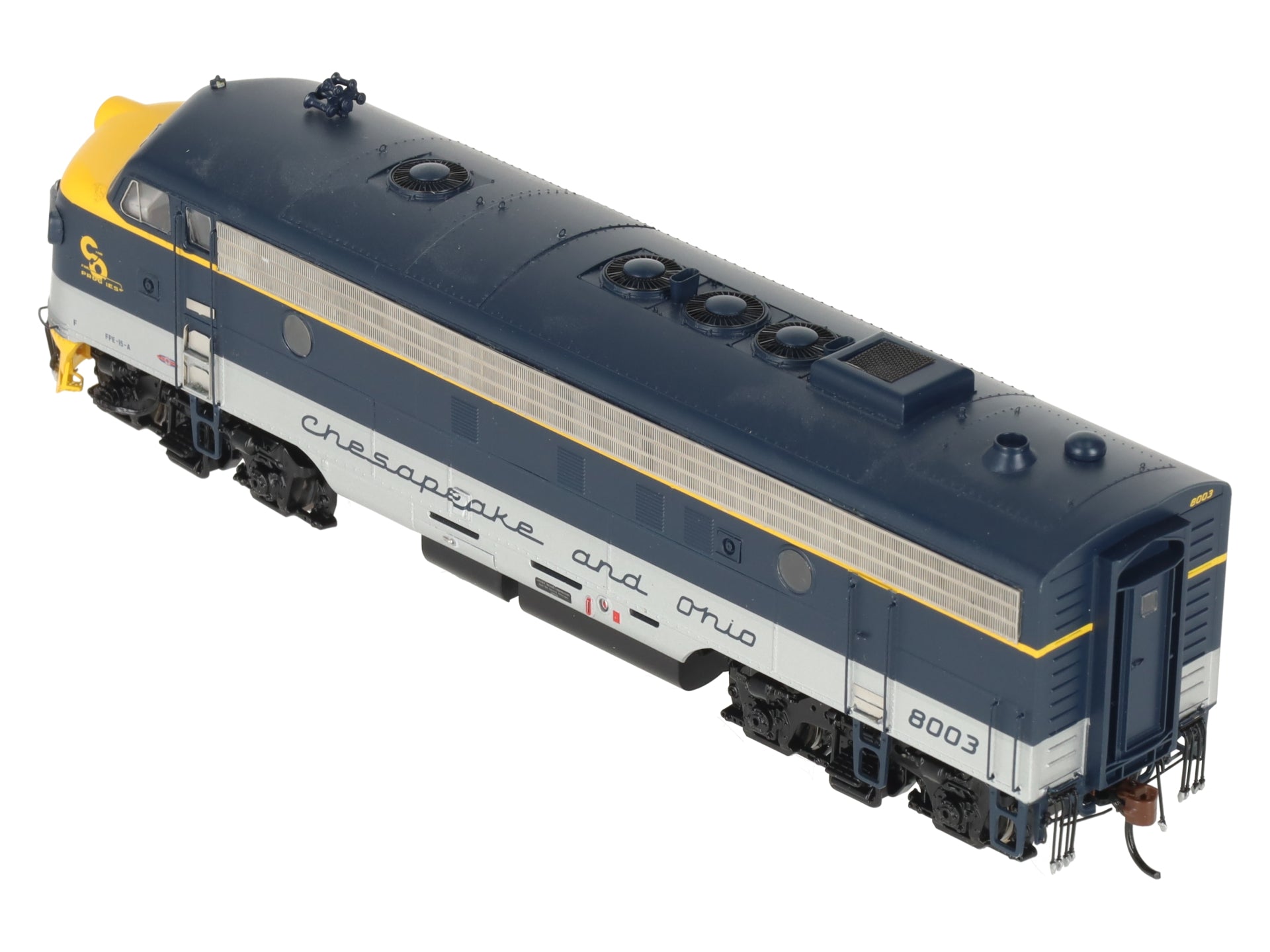 Athearn 22613 HO Chesapeake & Ohio FP7A Diesel Locomotive w/DCC & Sound #8003  EX/Box