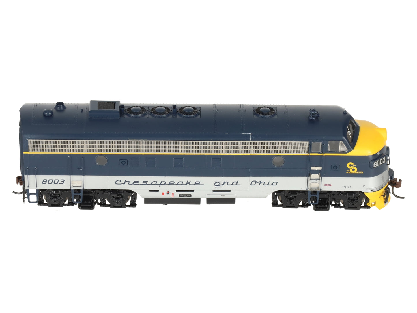 Athearn 22613 HO Chesapeake & Ohio FP7A Diesel Locomotive w/DCC & Sound #8003  EX/Box