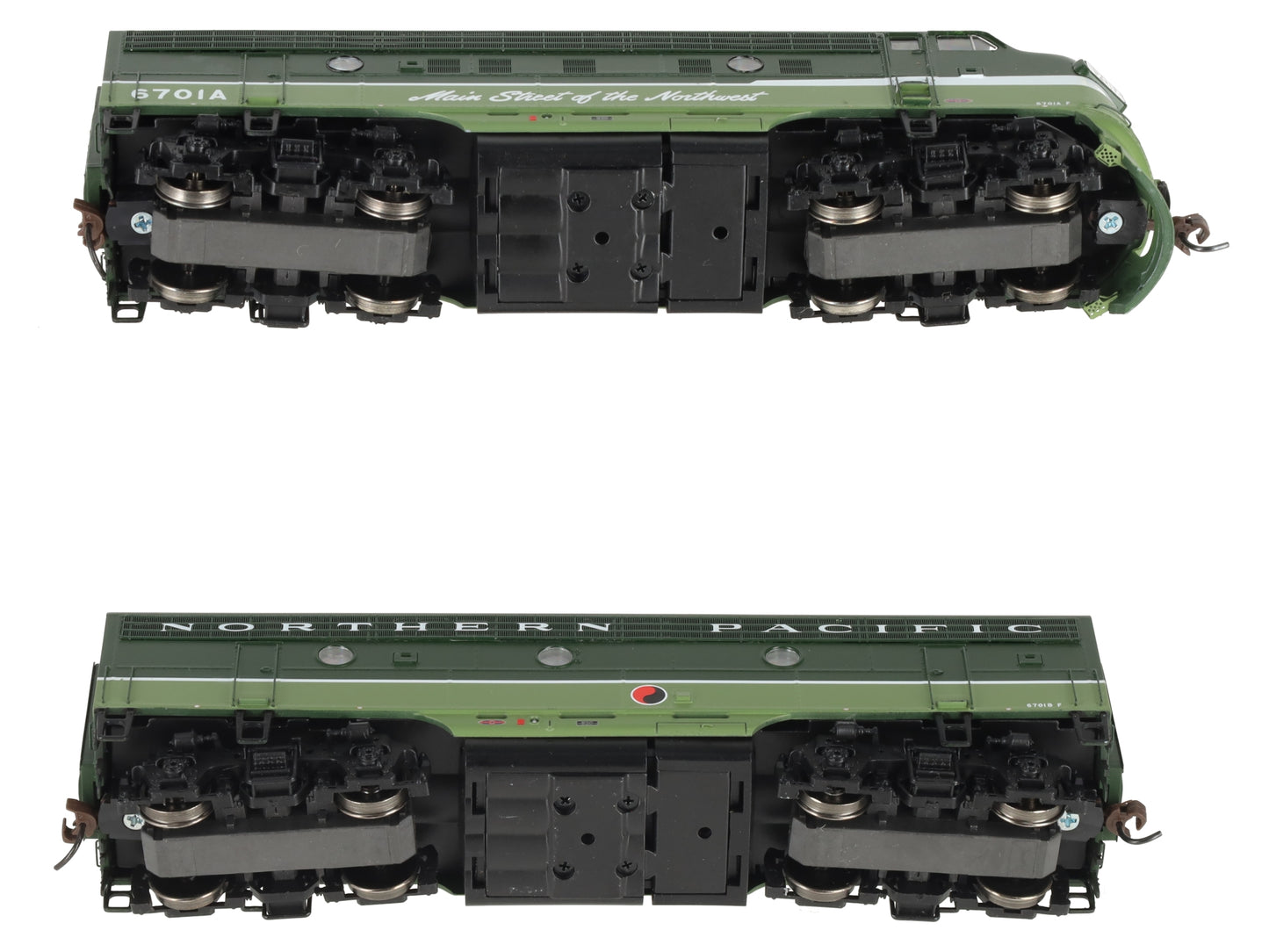 Athearn G3201 HO Scale Northern Pacific EMD F9AB Diesel Locomotive Set LN/Box