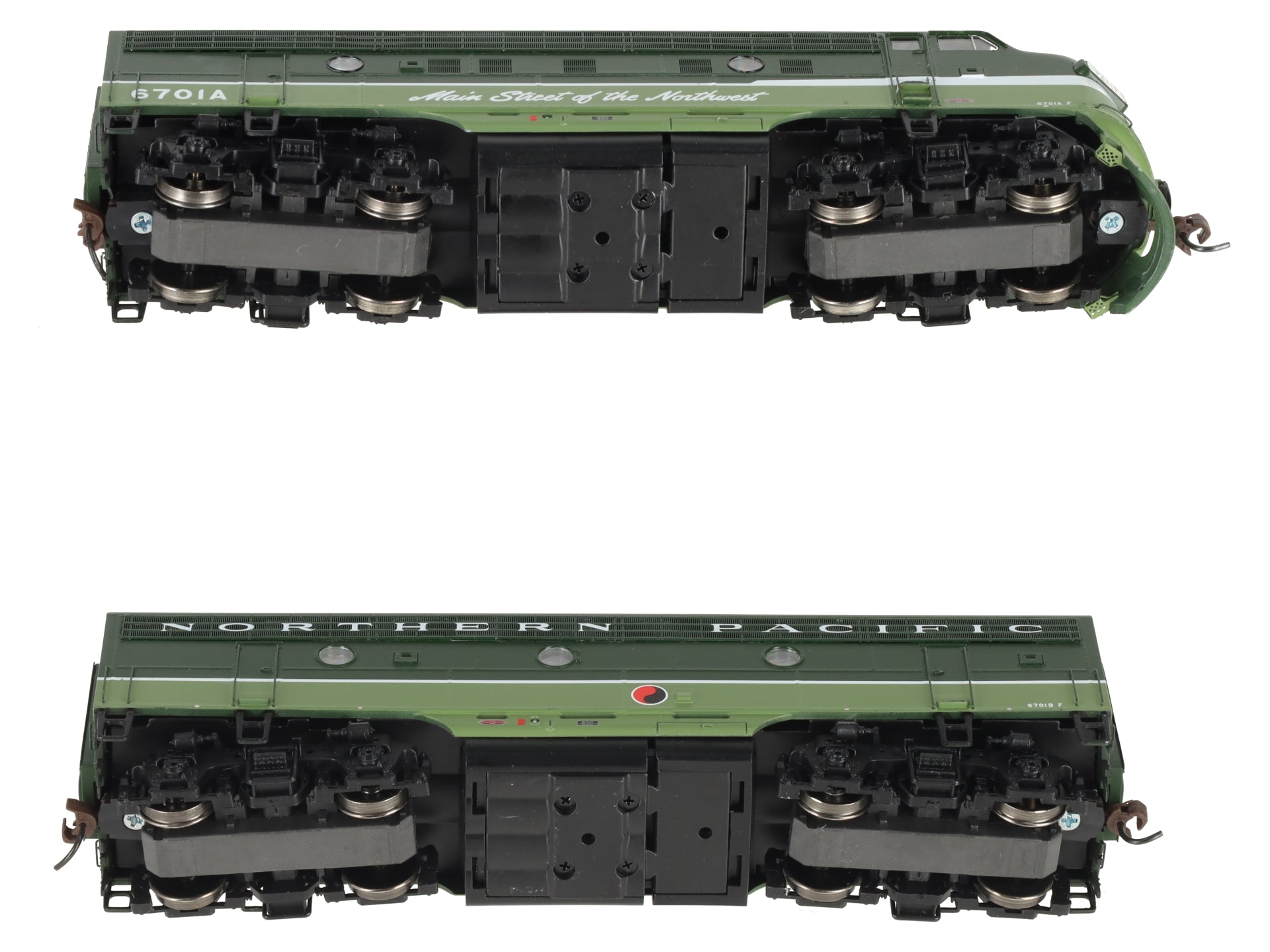 Athearn G3201 HO Scale Northern Pacific EMD F9AB Diesel Locomotive Set LN/Box