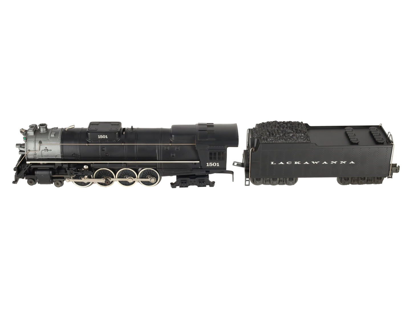 Lionel 6-18003 O Delaware, Lackawanna & Western 4-8-4 Locomotive & Tender #1501 EX/Box