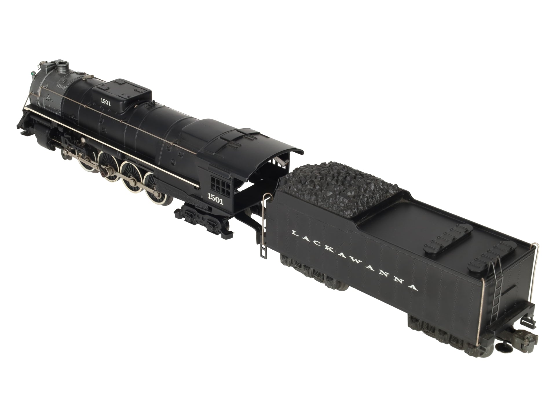 Lionel 6-18003 O Delaware, Lackawanna & Western 4-8-4 Locomotive & Tender #1501 EX/Box