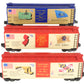 K-Line O Spirit of 76 State Boxcars (PA, MD & NJ) LN/Box