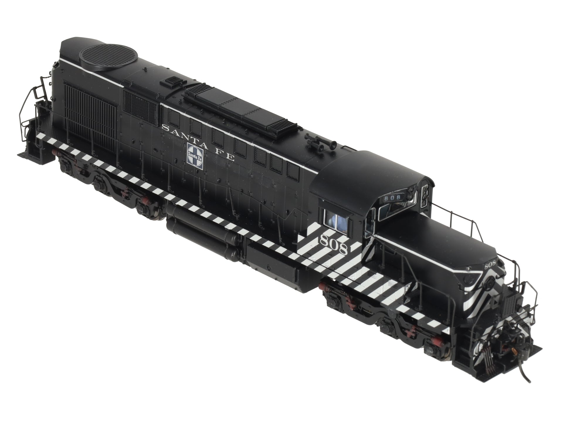 Broadway Limited 5092 HO Santa Fe Alco RSD15 Low Hood Blue Line™ #808 EX/Box