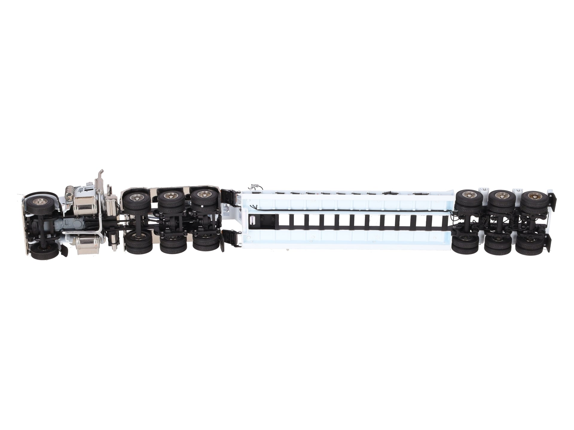 Sword Models DHS0100-W 1:50 Diecast Peterbilt Tractor & Rogers Trailer LN/Box