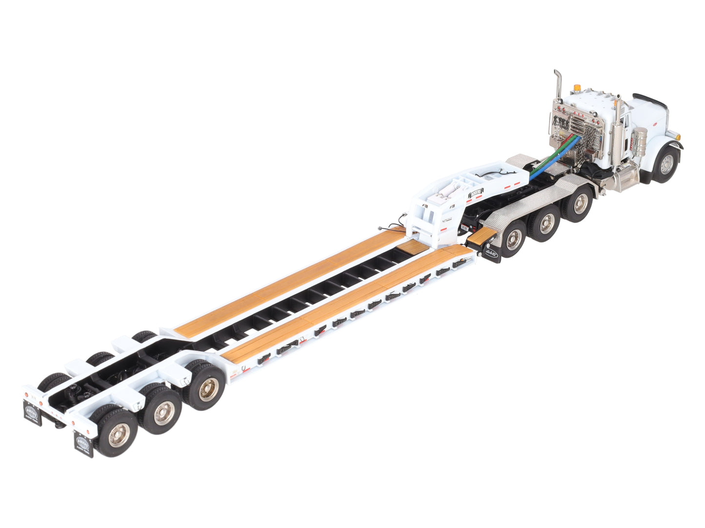 Sword Models DHS0100-W 1:50 Diecast Peterbilt Tractor & Rogers Trailer LN/Box