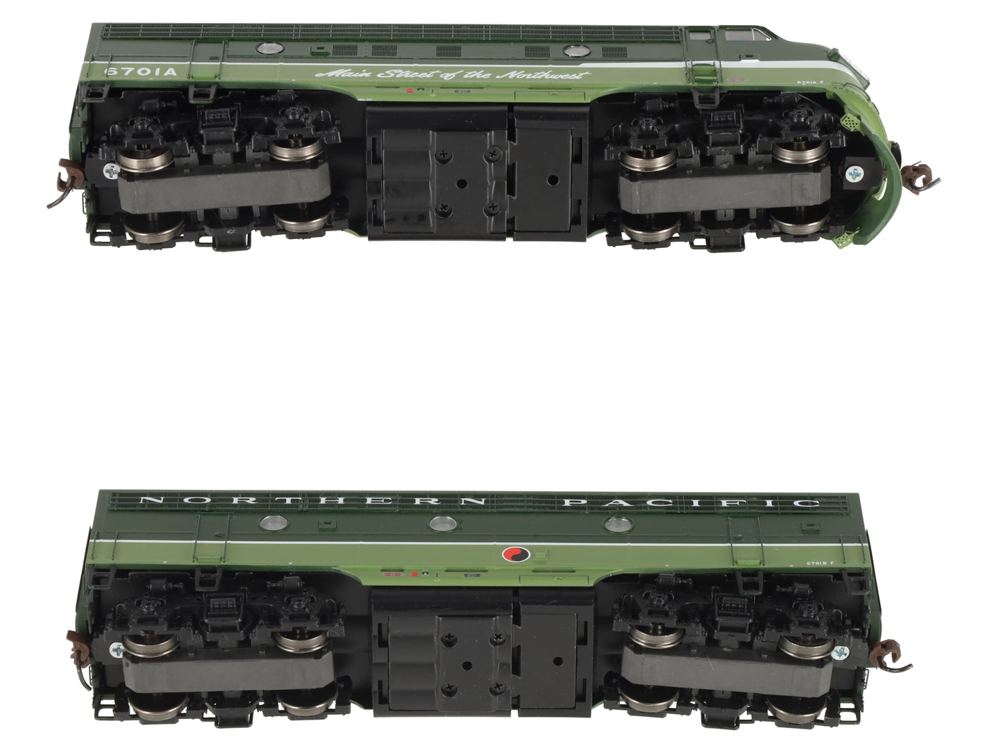 Athearn G3201 HO Scale Northern Pacific EMD F9AB Diesel Locomotive Set LN/Box