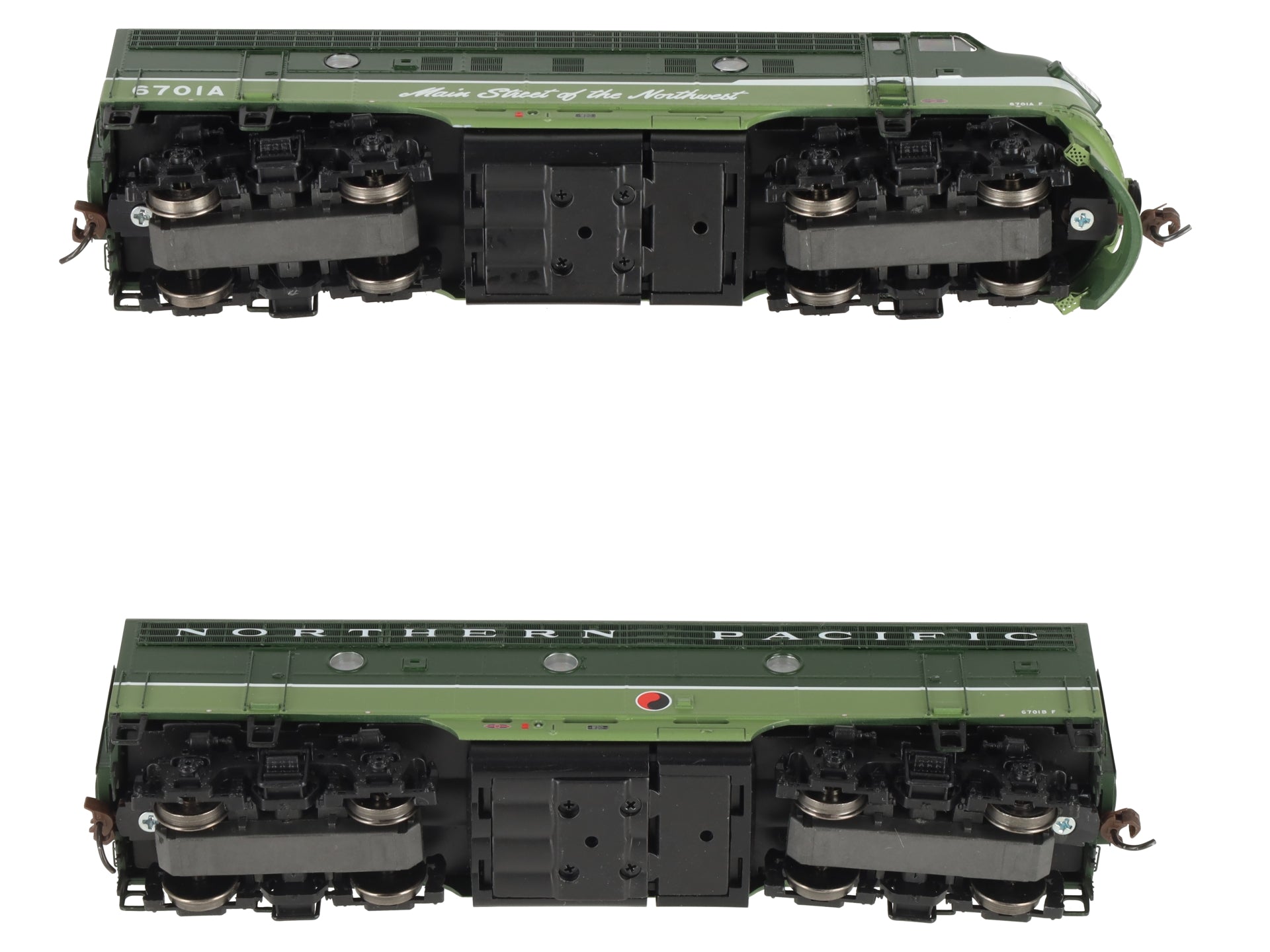 Athearn G3201 HO Scale Northern Pacific EMD F9AB Diesel Locomotive Set LN/Box