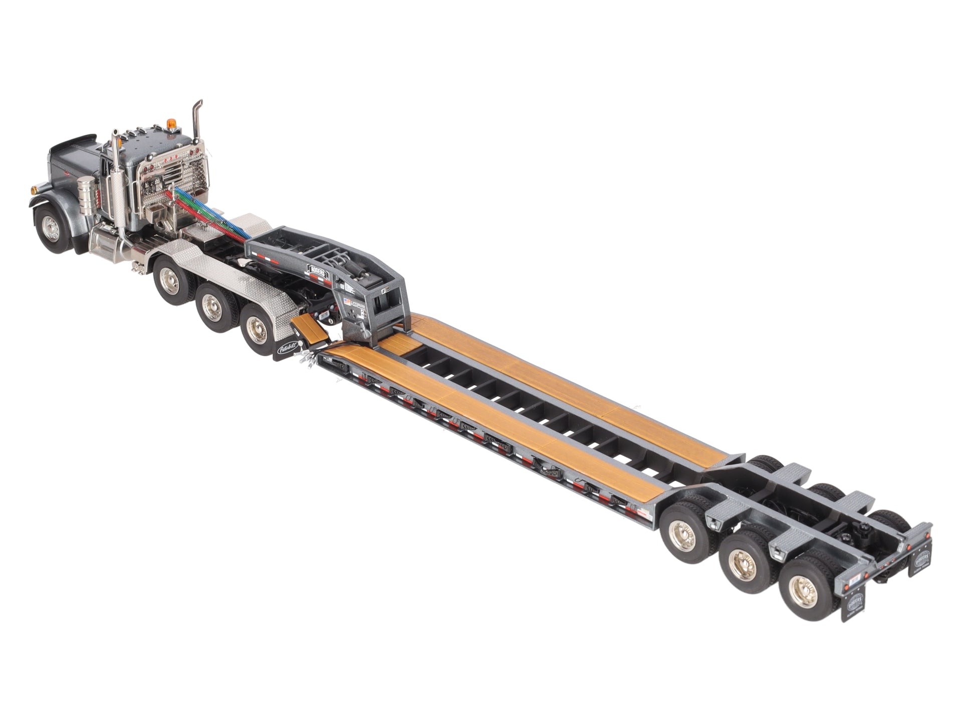 Sword Models DHS0100-A 1:50 Diecast Peterbilt 379 Tractor & Rogers Trailer LN/Box