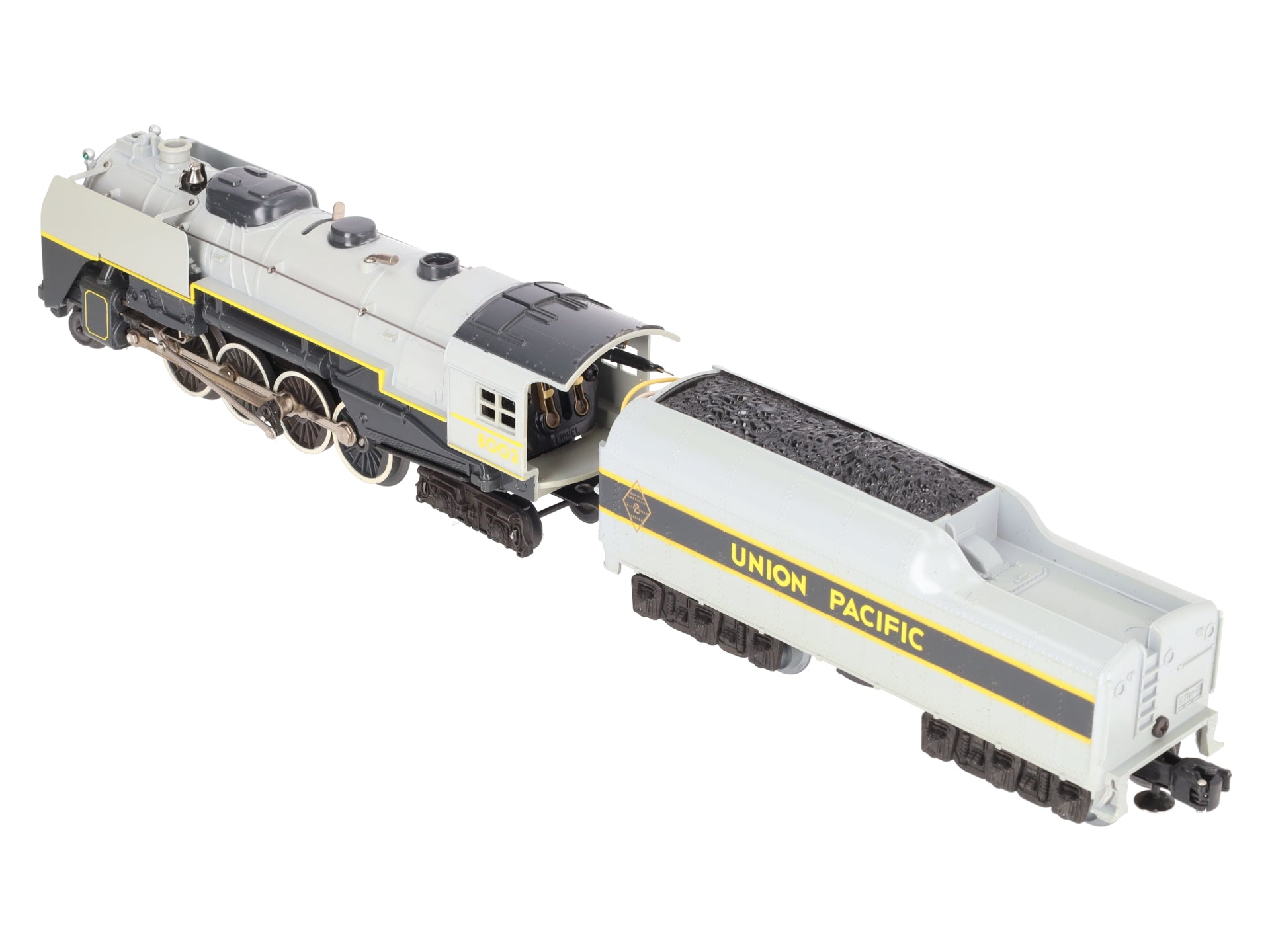 Lionel 6-8002 O Union Pacific Berkshire 2-8-4 Steam Locomotive & Tender #8002 EX/Box