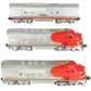 Lionel 2343 Vintage O Santa Fe F3 ABA Diesel Locomotive Set