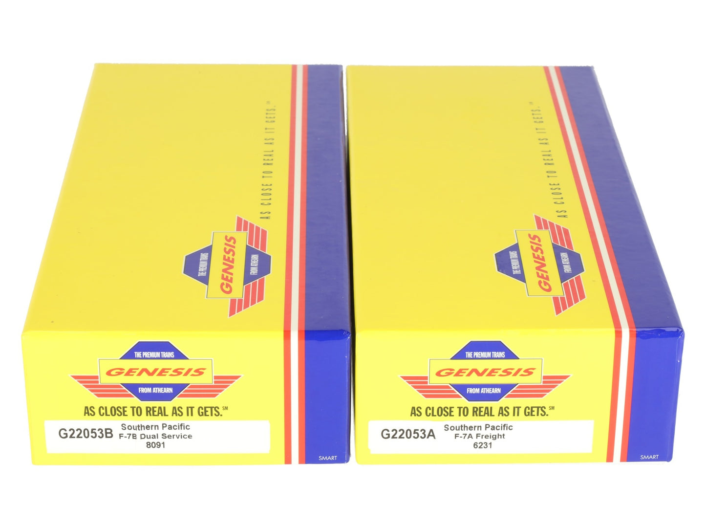 Athearn G22153 HO Scale Southern Pacific F-7A/F-7B Diesel Locomotive Set LN/Box