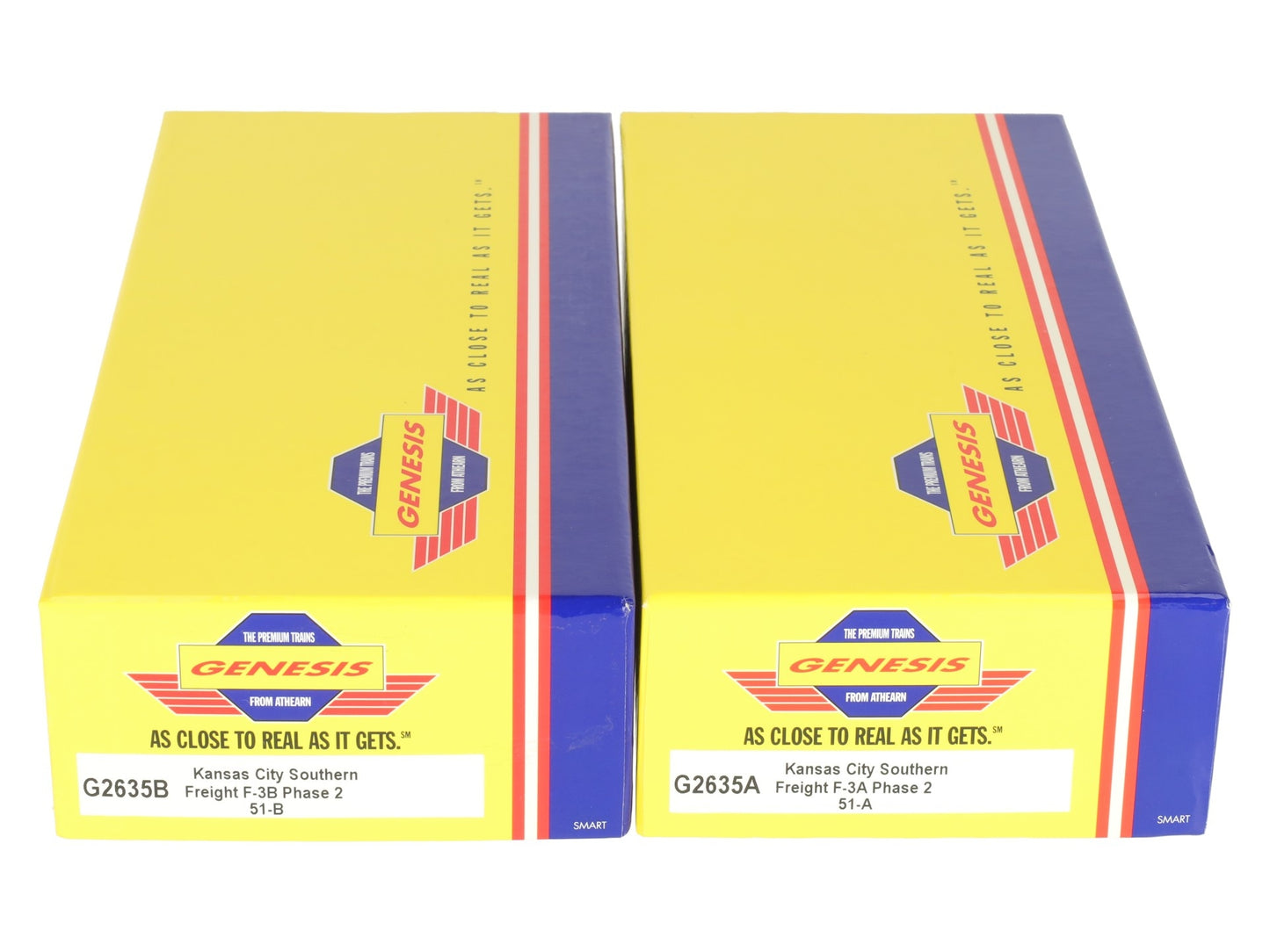 Athearn G2635 HO Scale KCS F3 Diesel AB Set #51A/B LN/Box