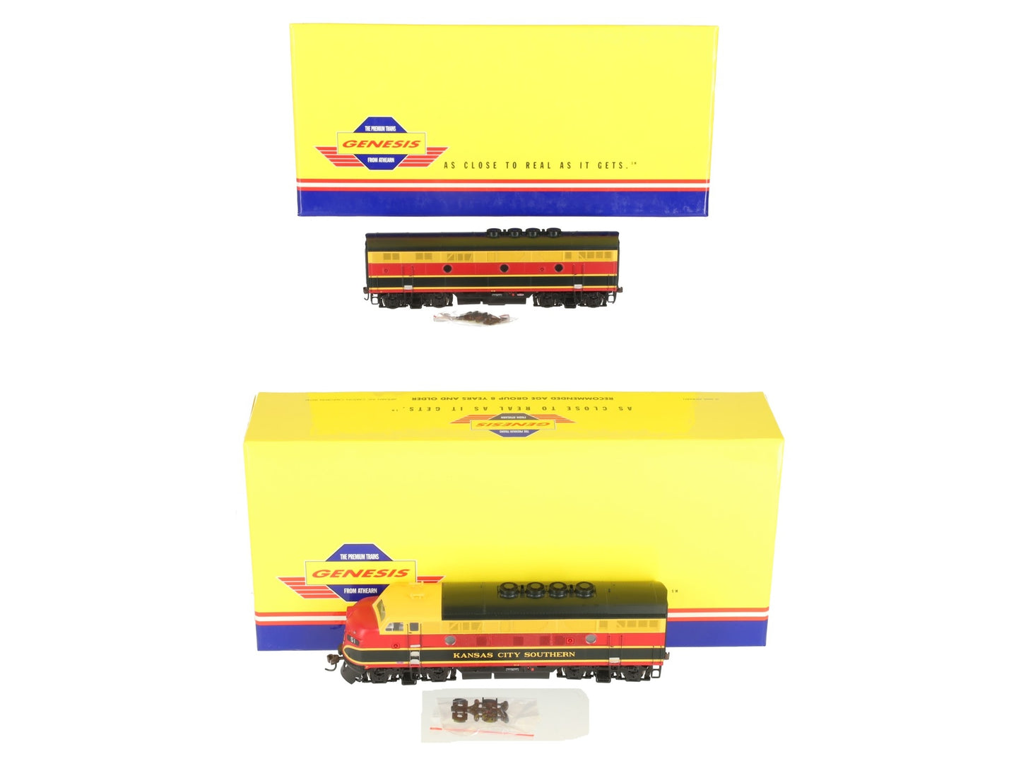 Athearn G2635 HO Scale KCS F3 Diesel AB Set #51A/B LN/Box