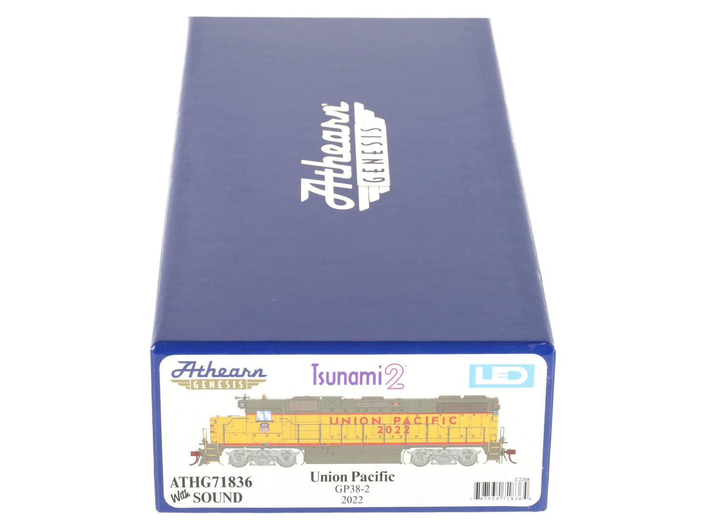 Athearn 71836 HO Scale Union Pacific GP-38-2 Diesel Locomotive #2022 w/ Sound LN/Box