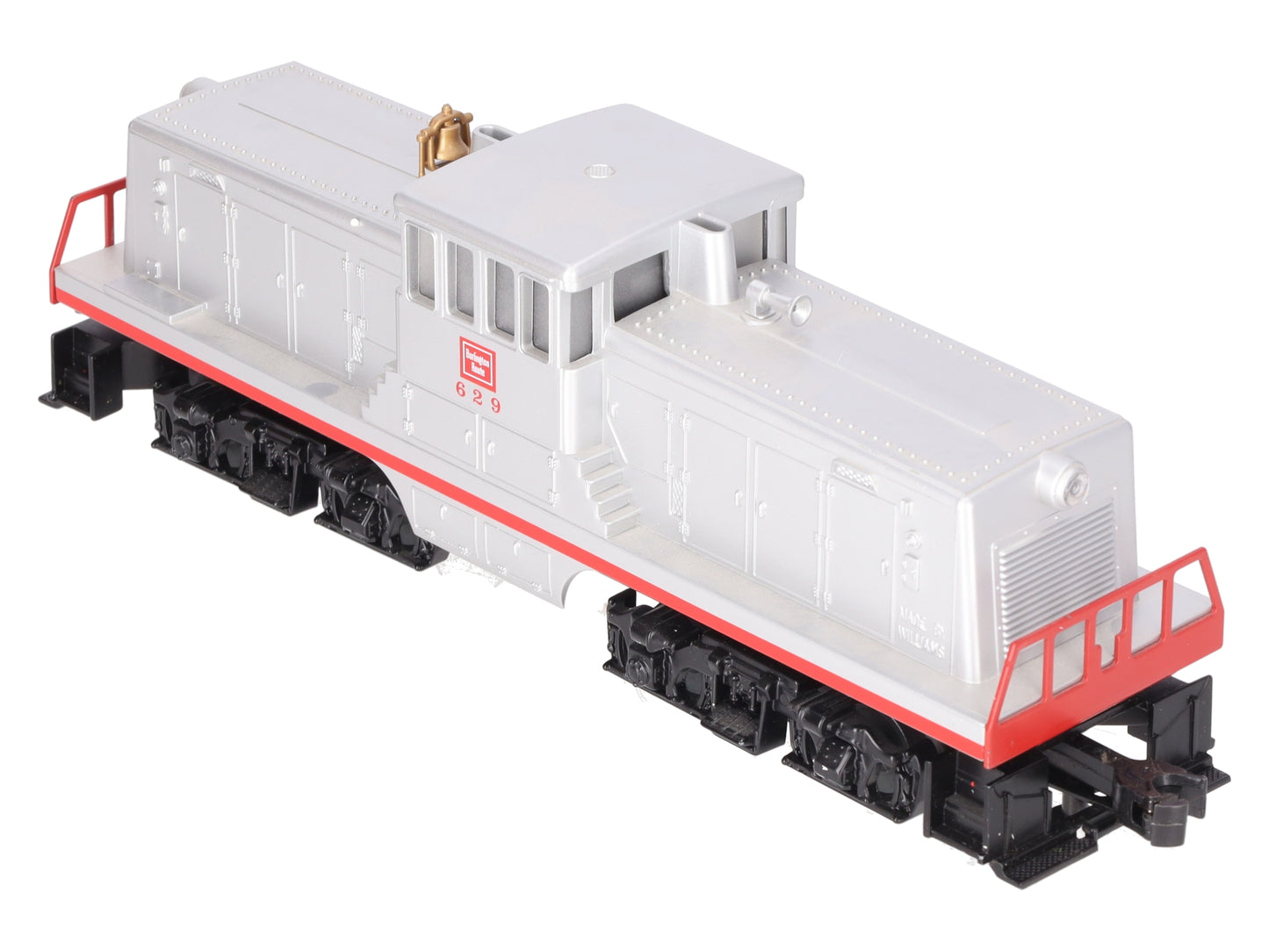 Williams 22114 O Chicago, Burlington & Quincy GE 44 Ton 3-Rail Diesel Locomotive EX/Box