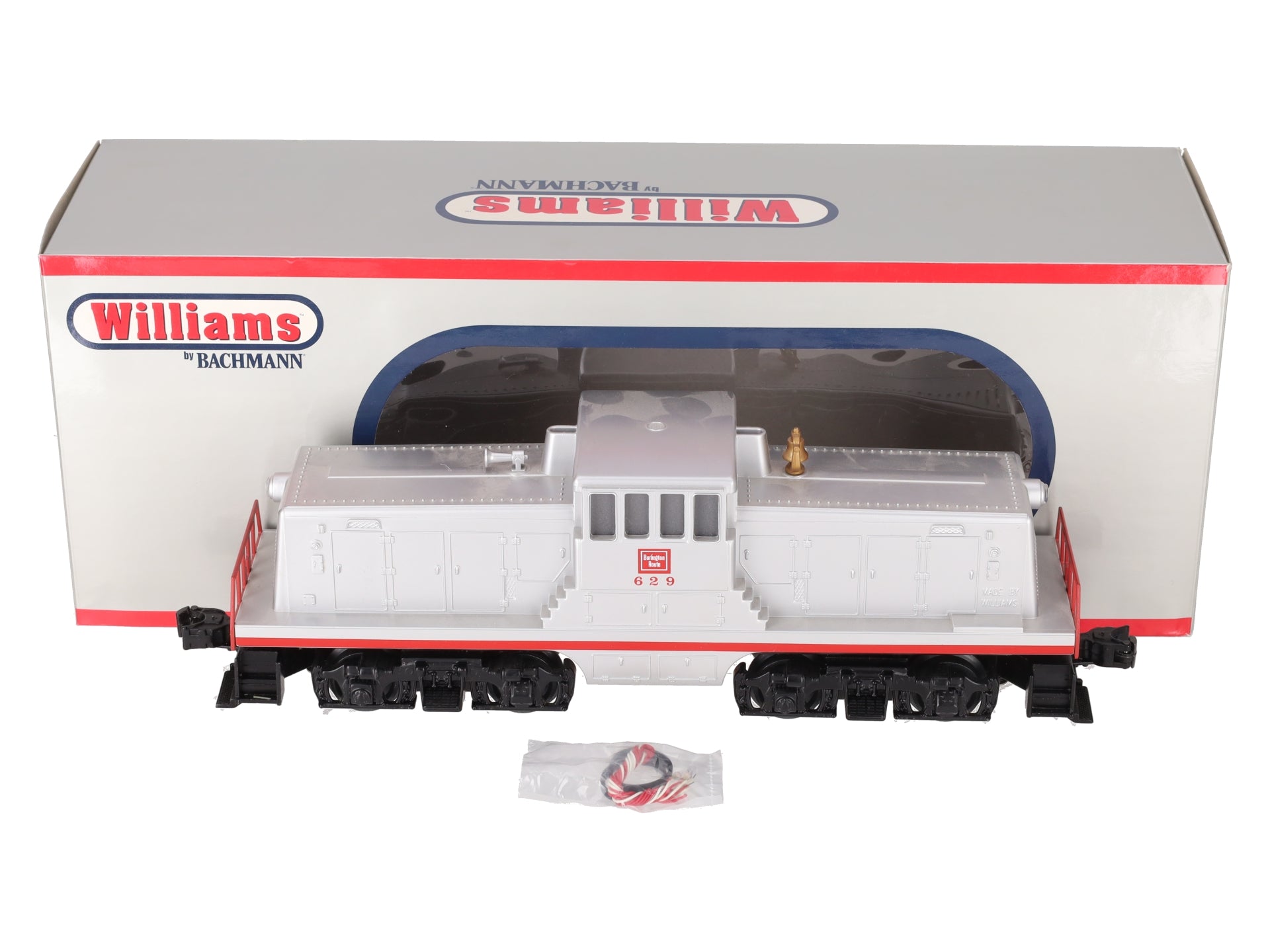 Williams 22114 O Chicago, Burlington & Quincy GE 44 Ton 3-Rail Diesel Locomotive EX/Box
