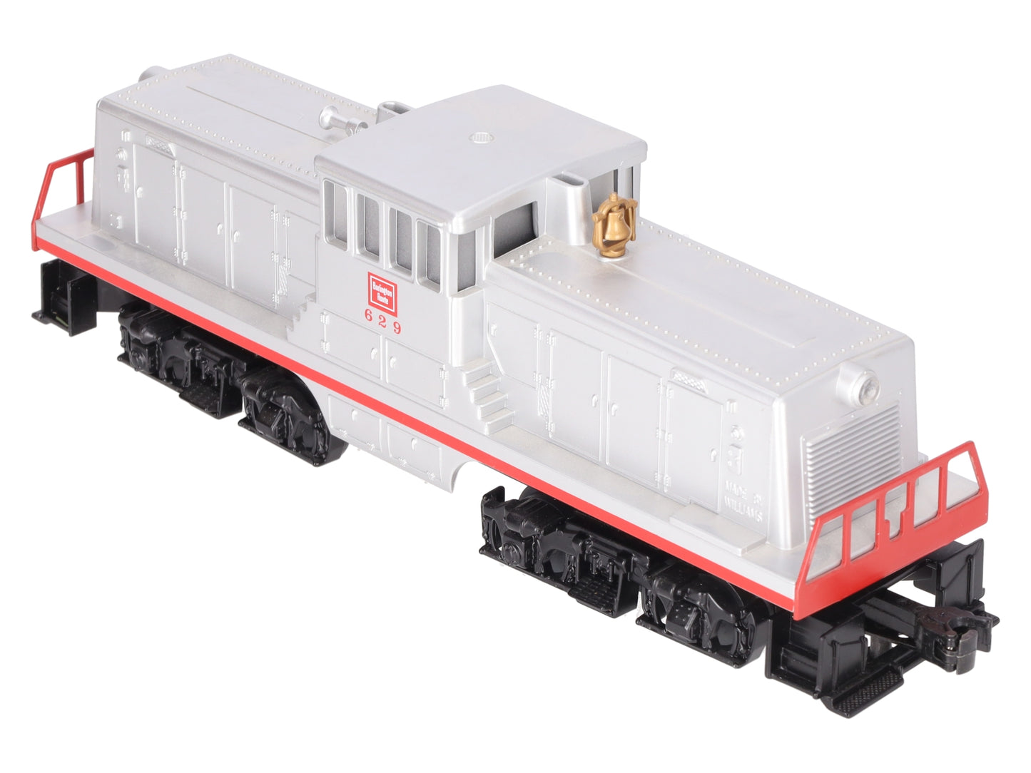 Williams 22114 O Chicago, Burlington & Quincy GE 44 Ton 3-Rail Diesel Locomotive EX/Box