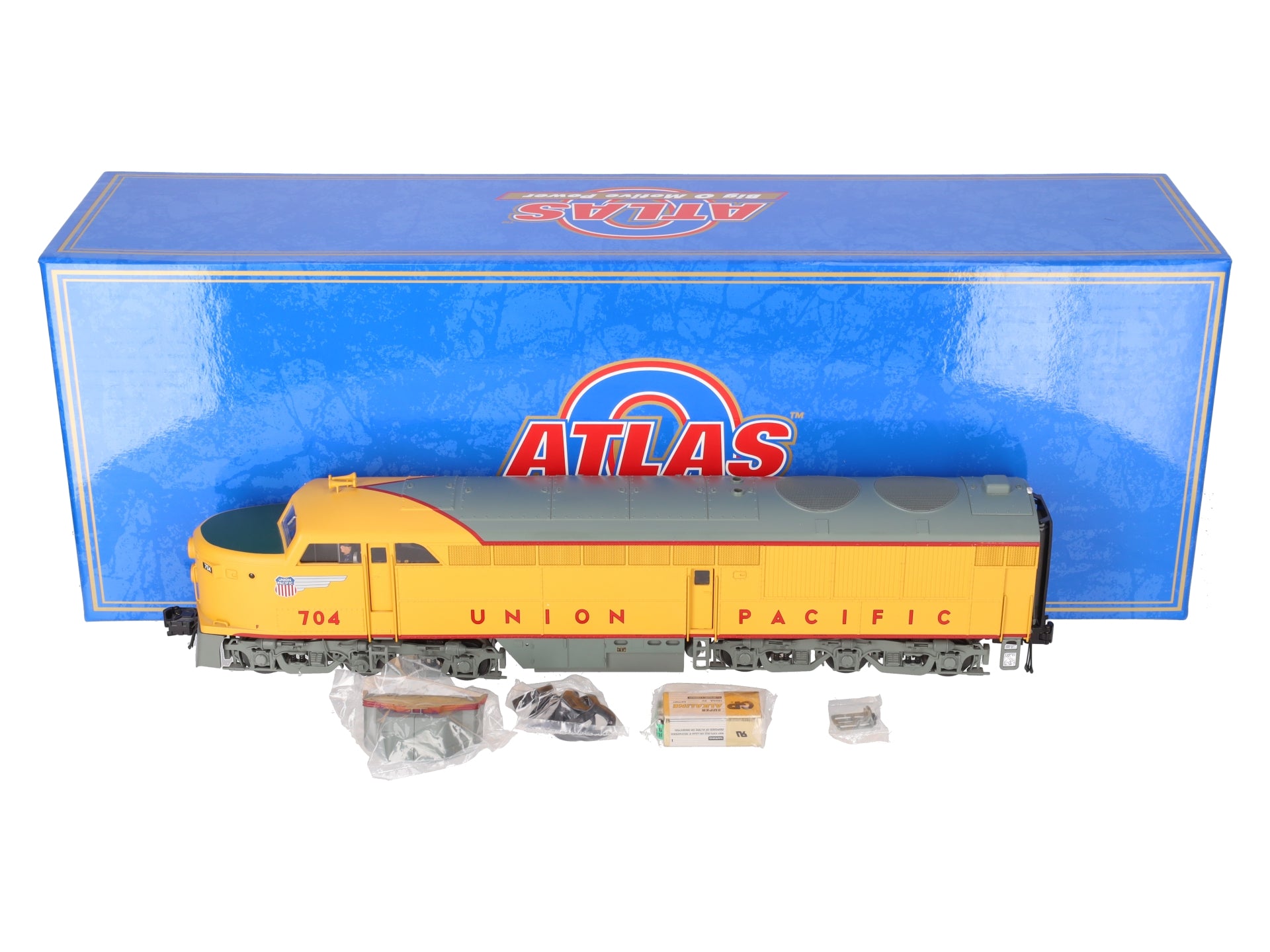 Atlas 1230-1 O Union Pacific Erie Powered A-Unit Diesel Locomotive #704 (3-Rail) LN/Box
