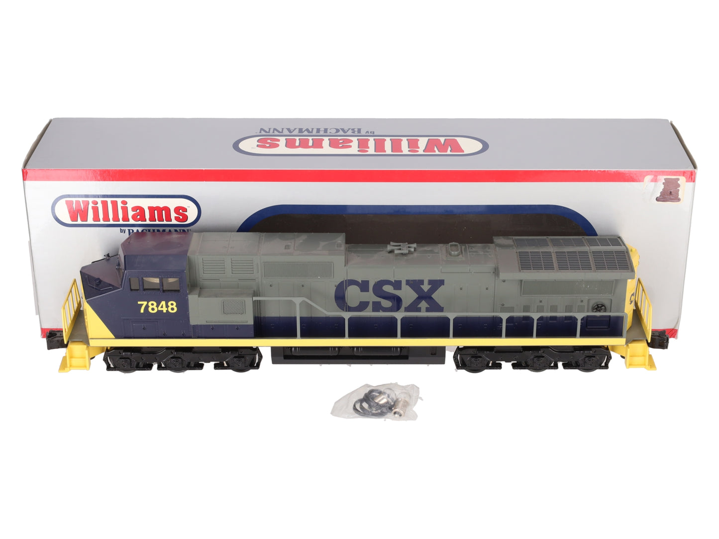 Williams 20402 O Gauge CSX C44-9W Diesel Locomotive #7848 EX/Box