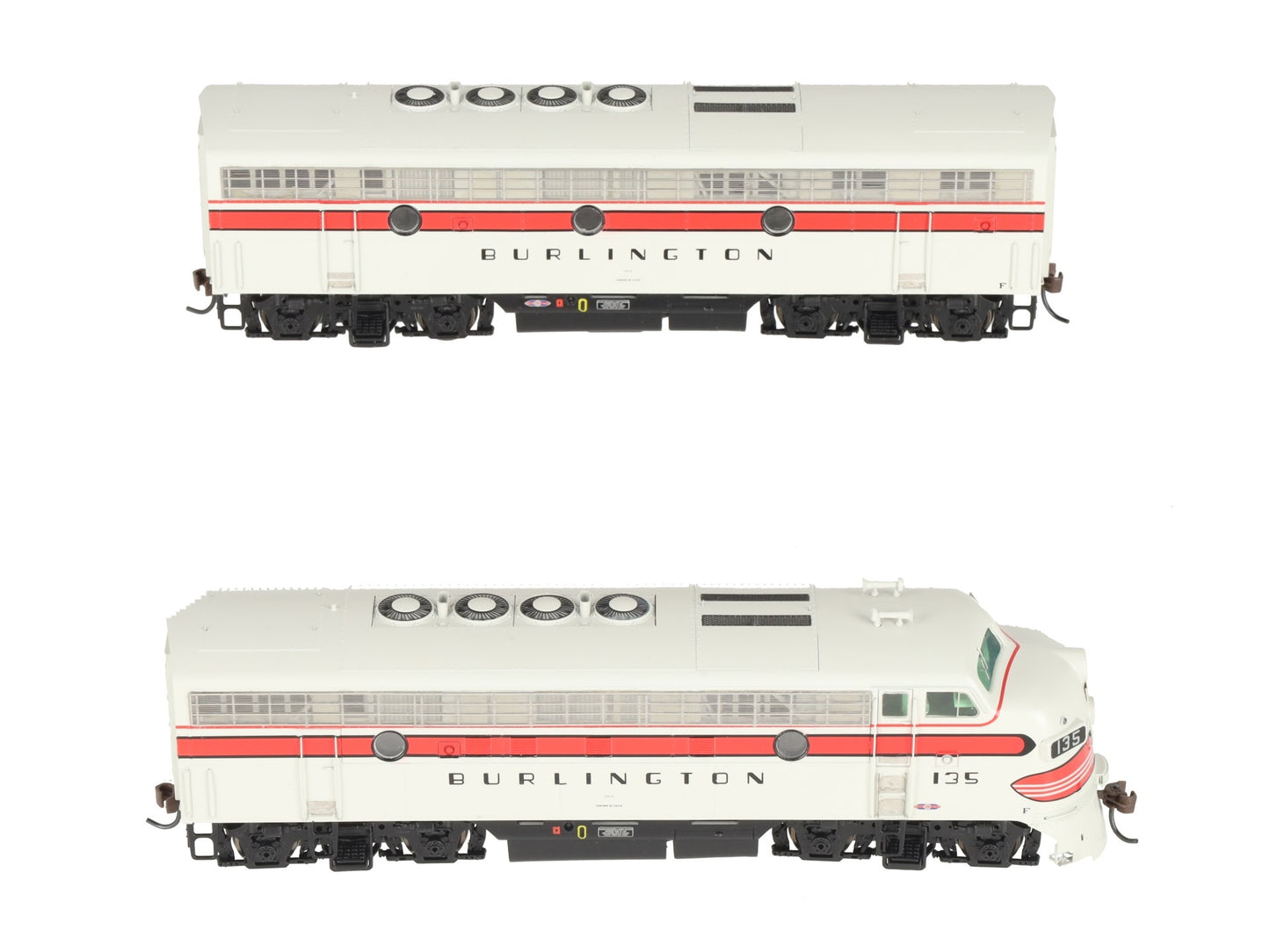Athearn G2603 HO Scale CB&Q F-3 AB Diesel Locomotive Set LN/Box
